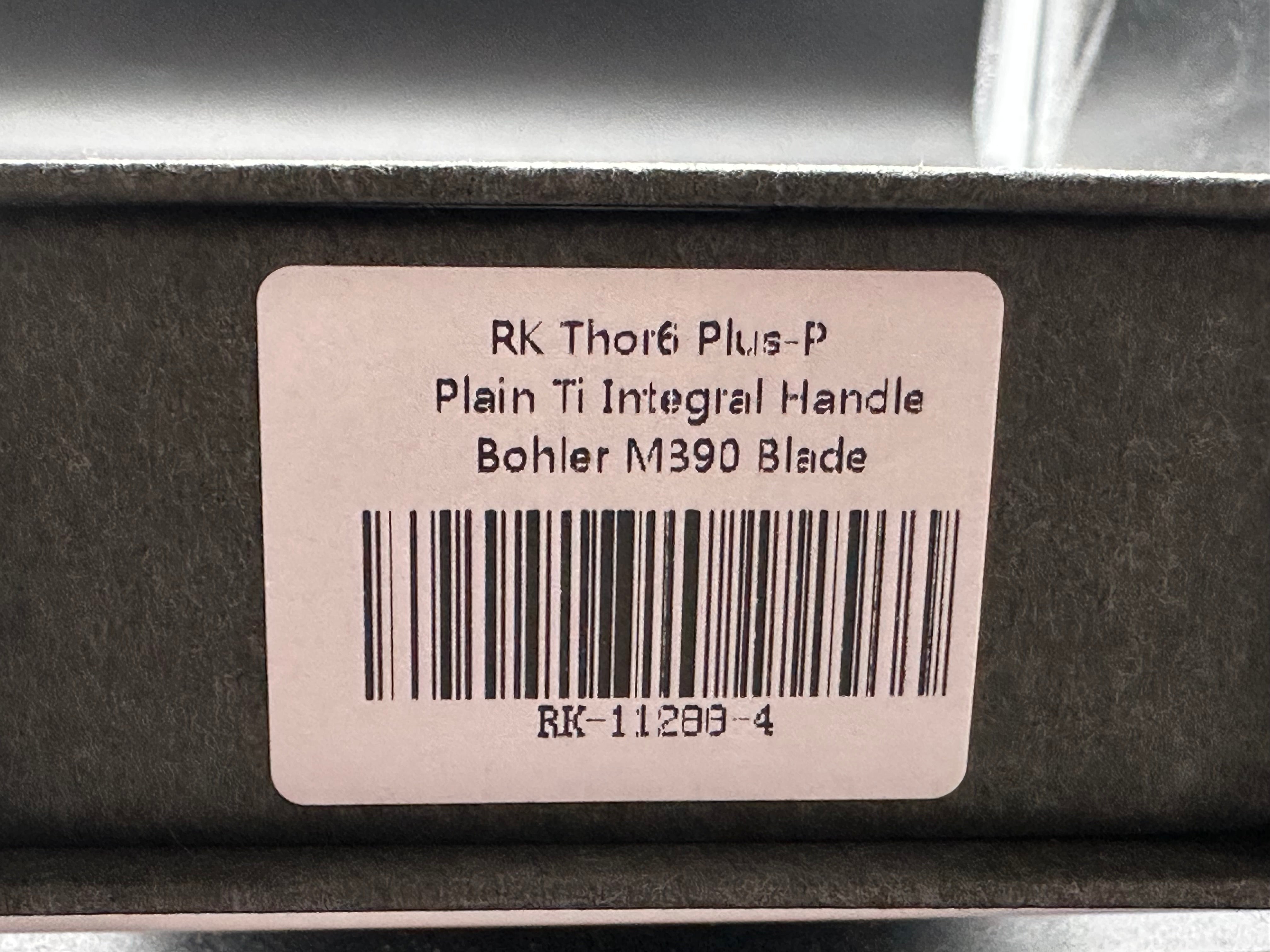 Rike Knife - Thor6 Plus Huge integral knife