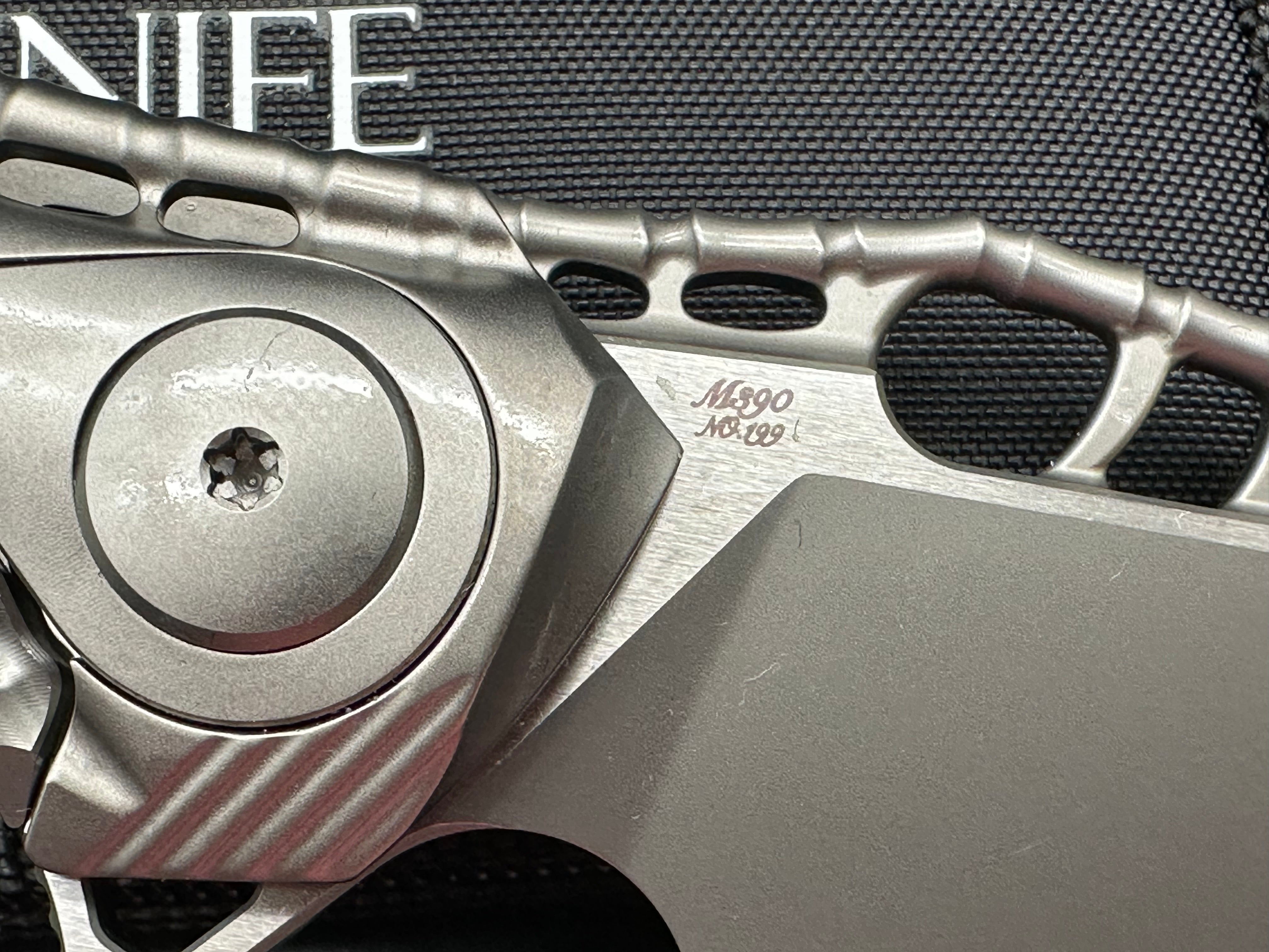 Rike Knife - Thor6 Plus Huge integral knife