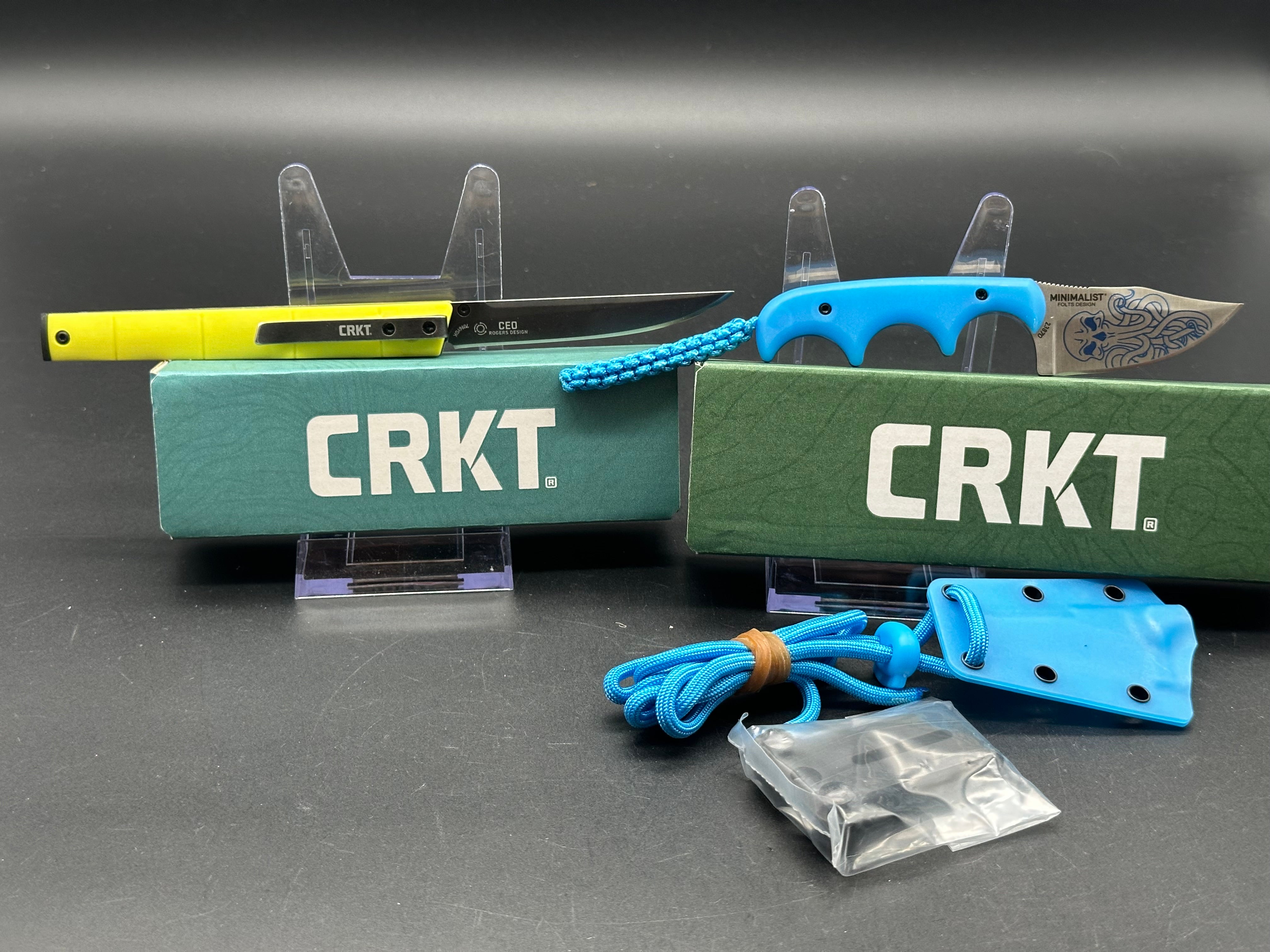 CRKT CEO & CRKT Minimalist 2 for 1 price !
