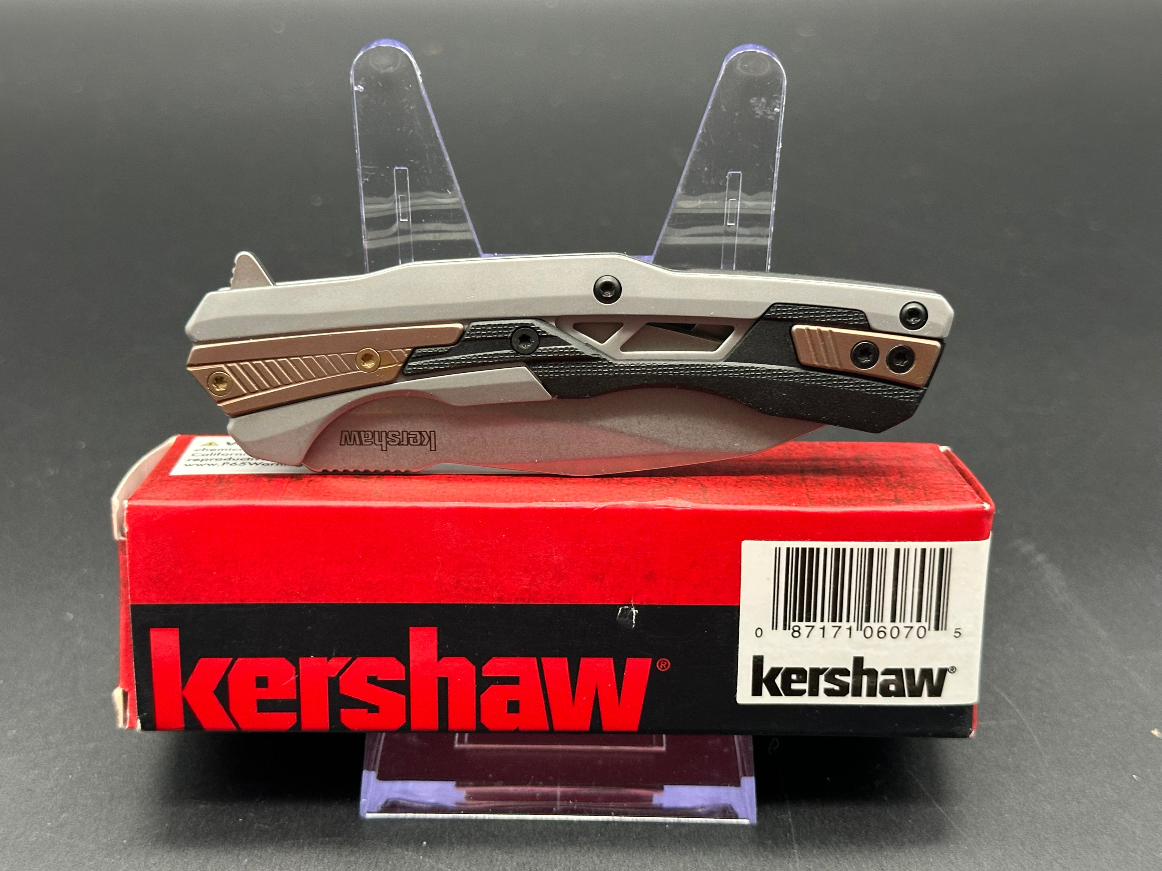 Kershaw Endgame Frame Lock Knife Bronze PVD/GFN (3.25" Stonewash)