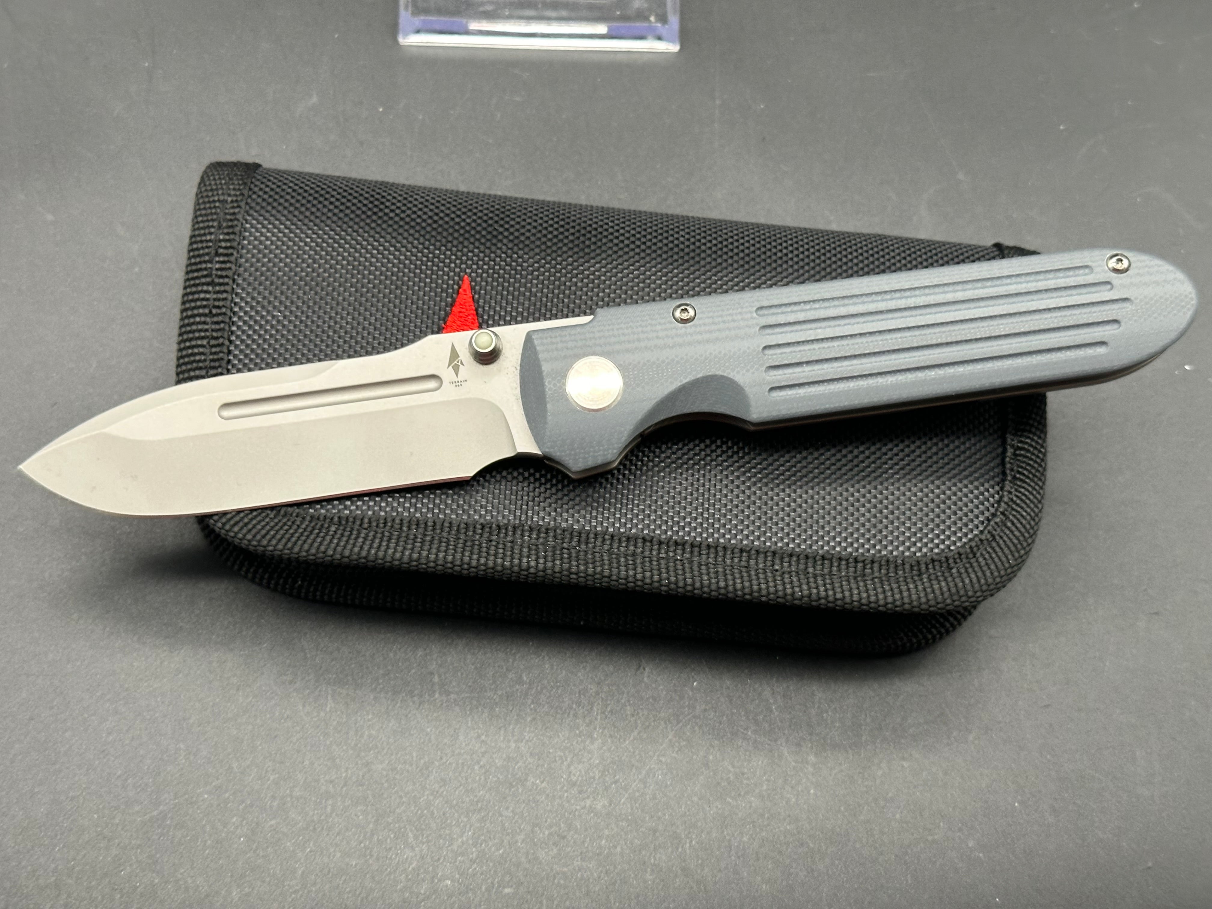 Prometheus Invictus AT Blue G10 and Titanium Terrain 365/Prometheus Design Werx - 3.5”