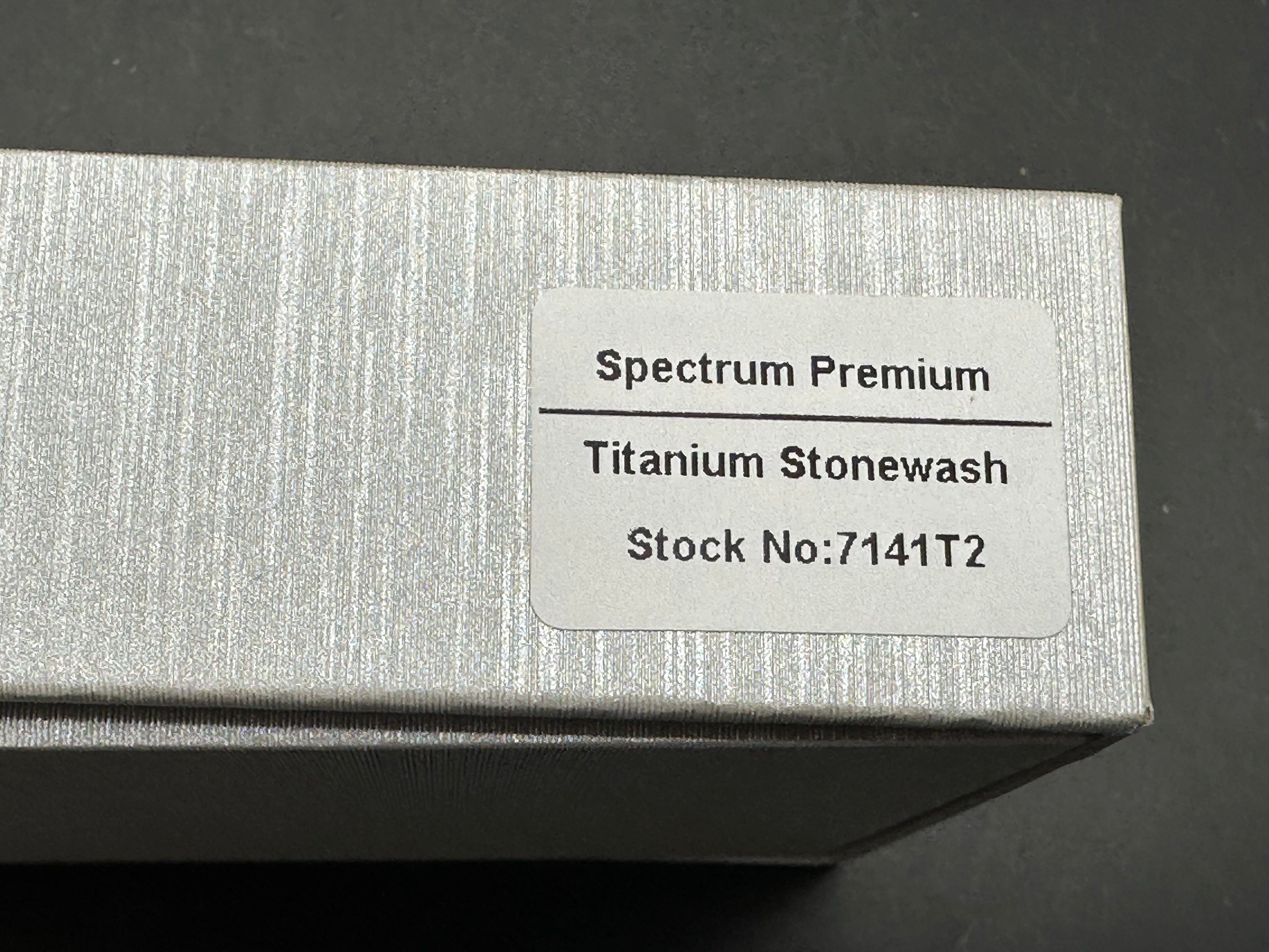 Real Steel Spectrum Premium | Titanium | VANAX SuperClean