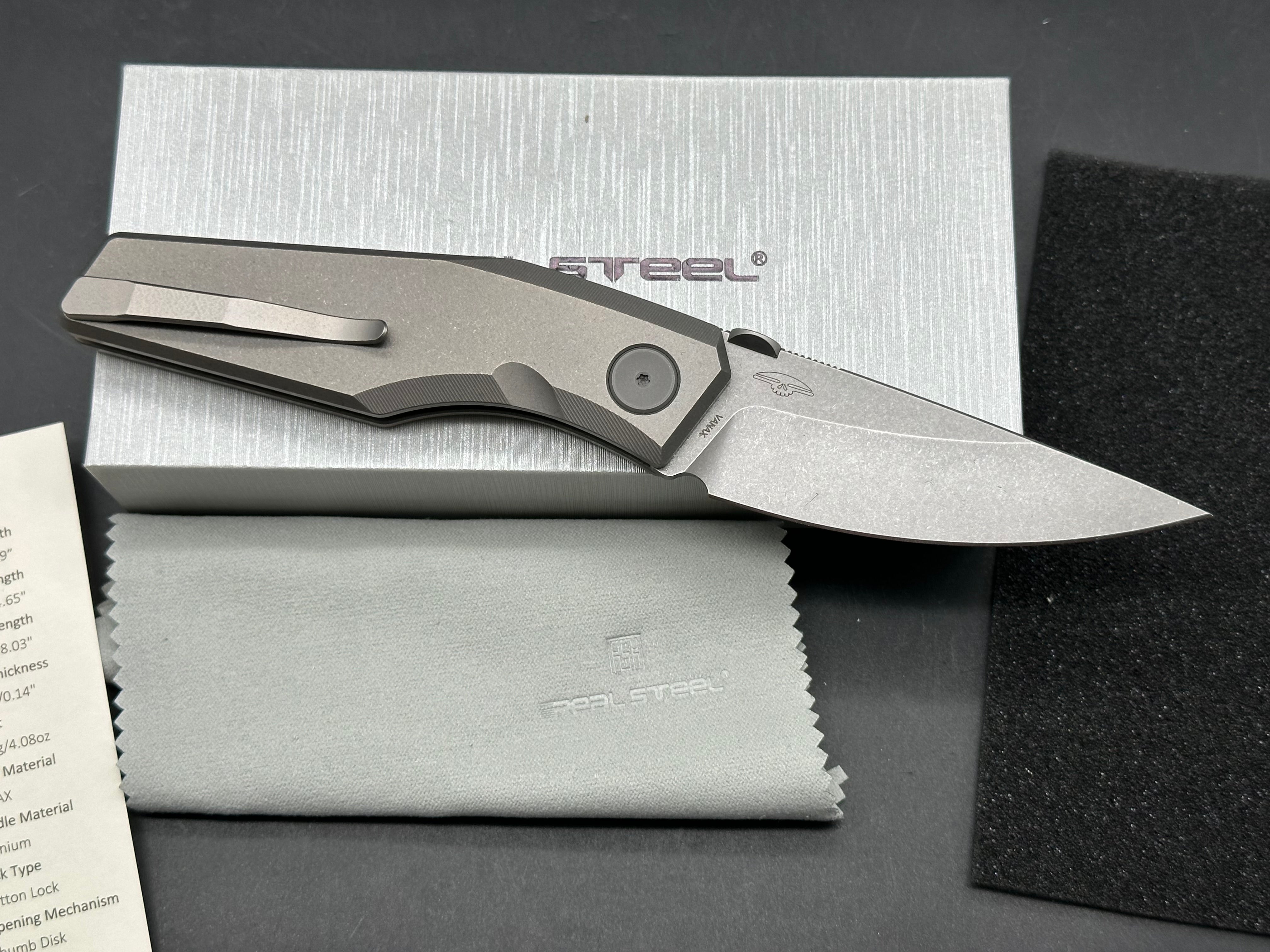 Real Steel Spectrum Premium | Titanium | VANAX SuperClean