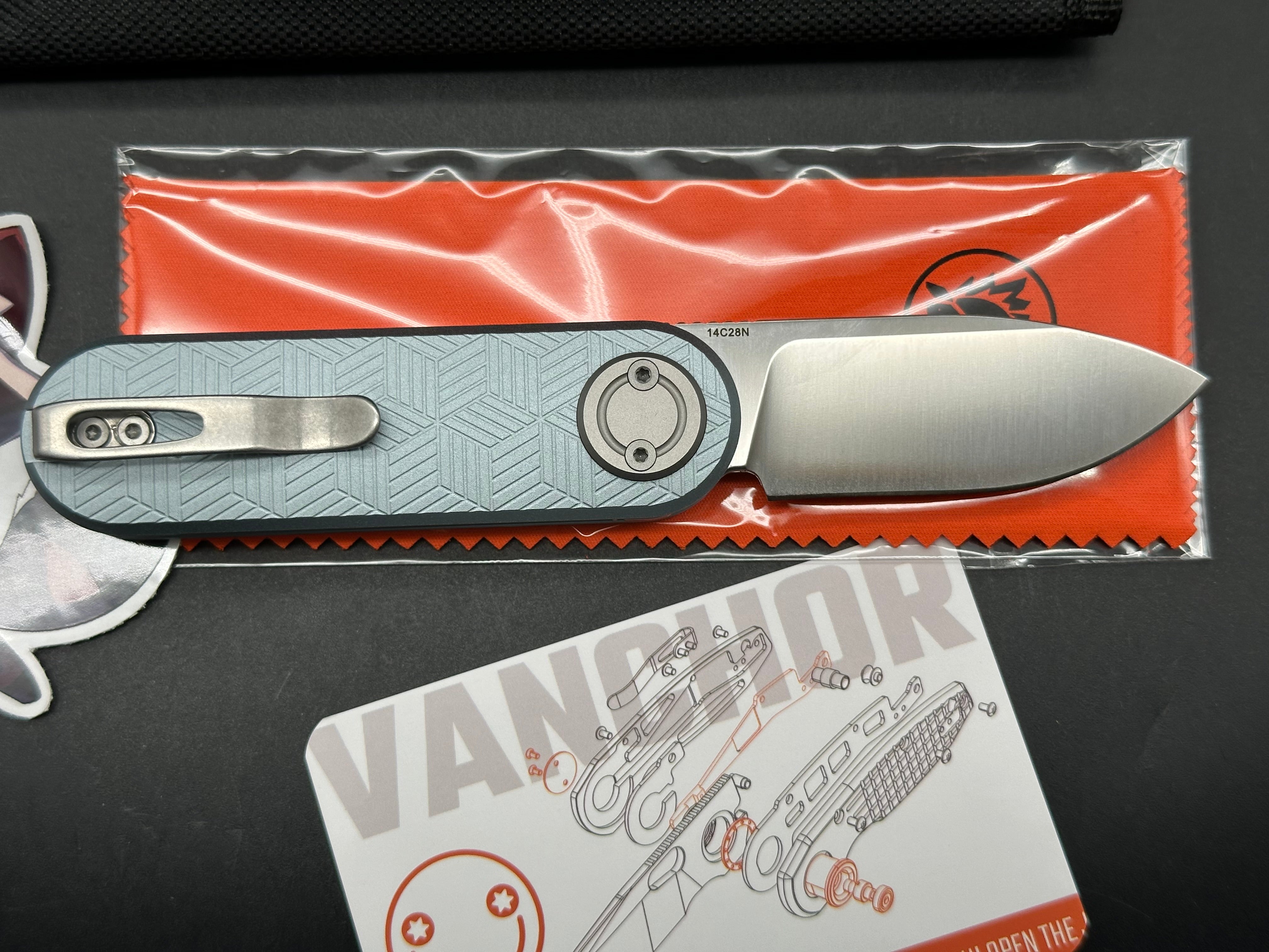 Vosteed Corgi V - Vanchor lock (2.36" 14C28N Blade & Aluminum Handle)