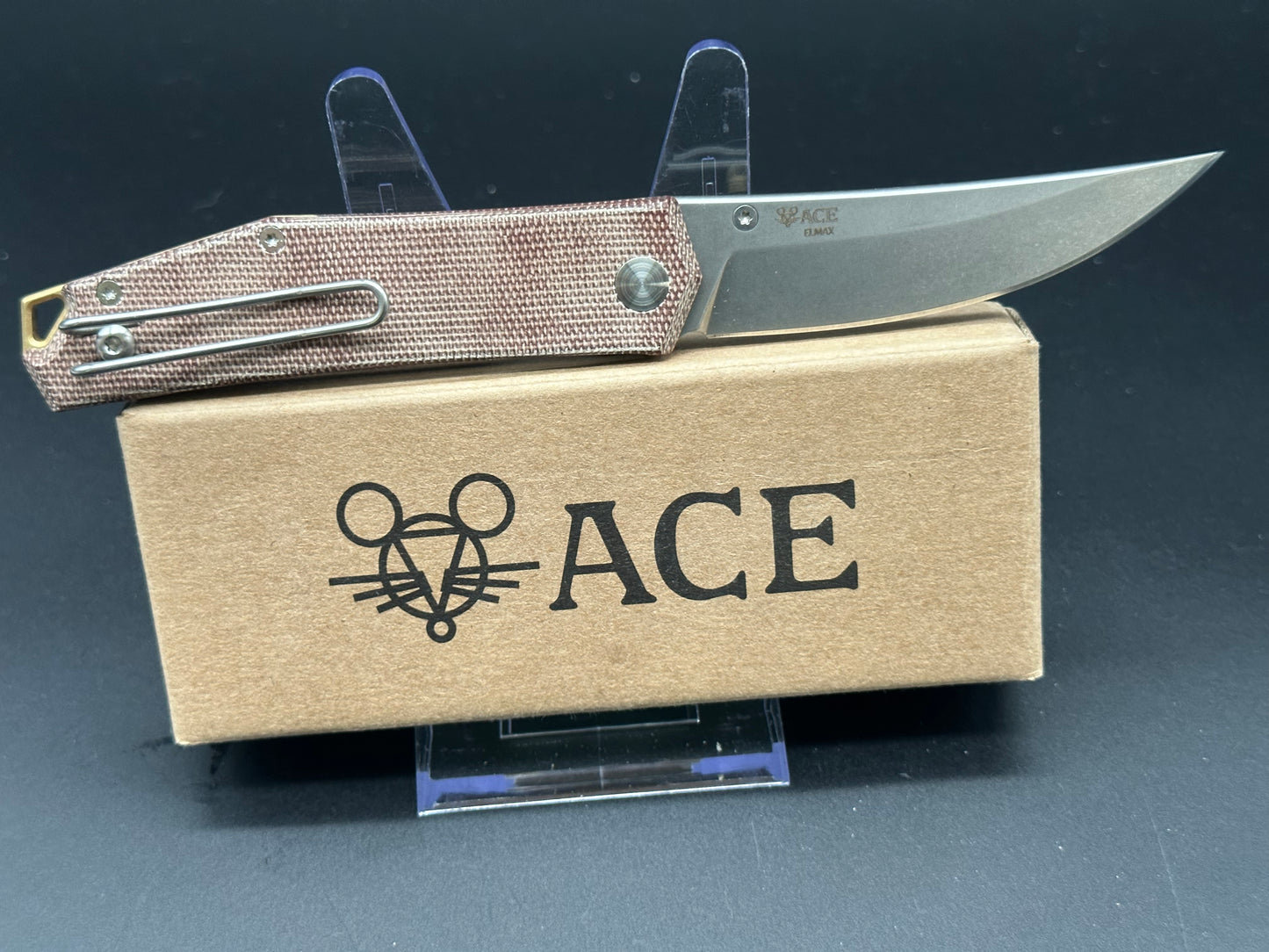 GiantMouse Clyde Natural Micarta