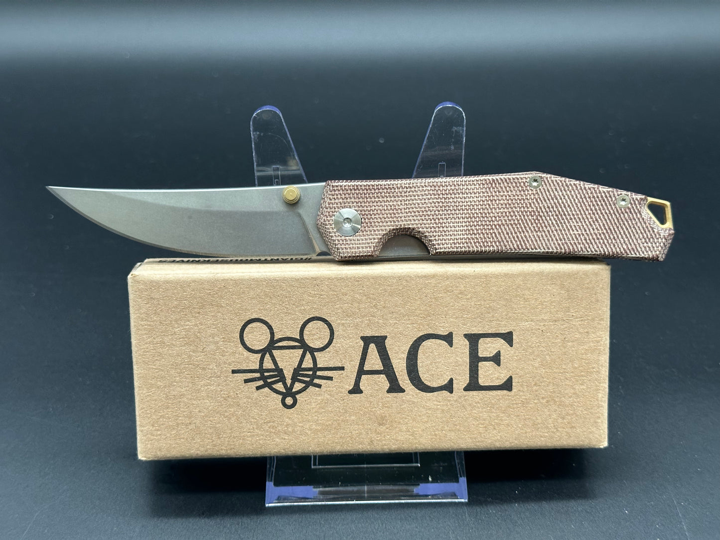 GiantMouse Clyde Natural Micarta