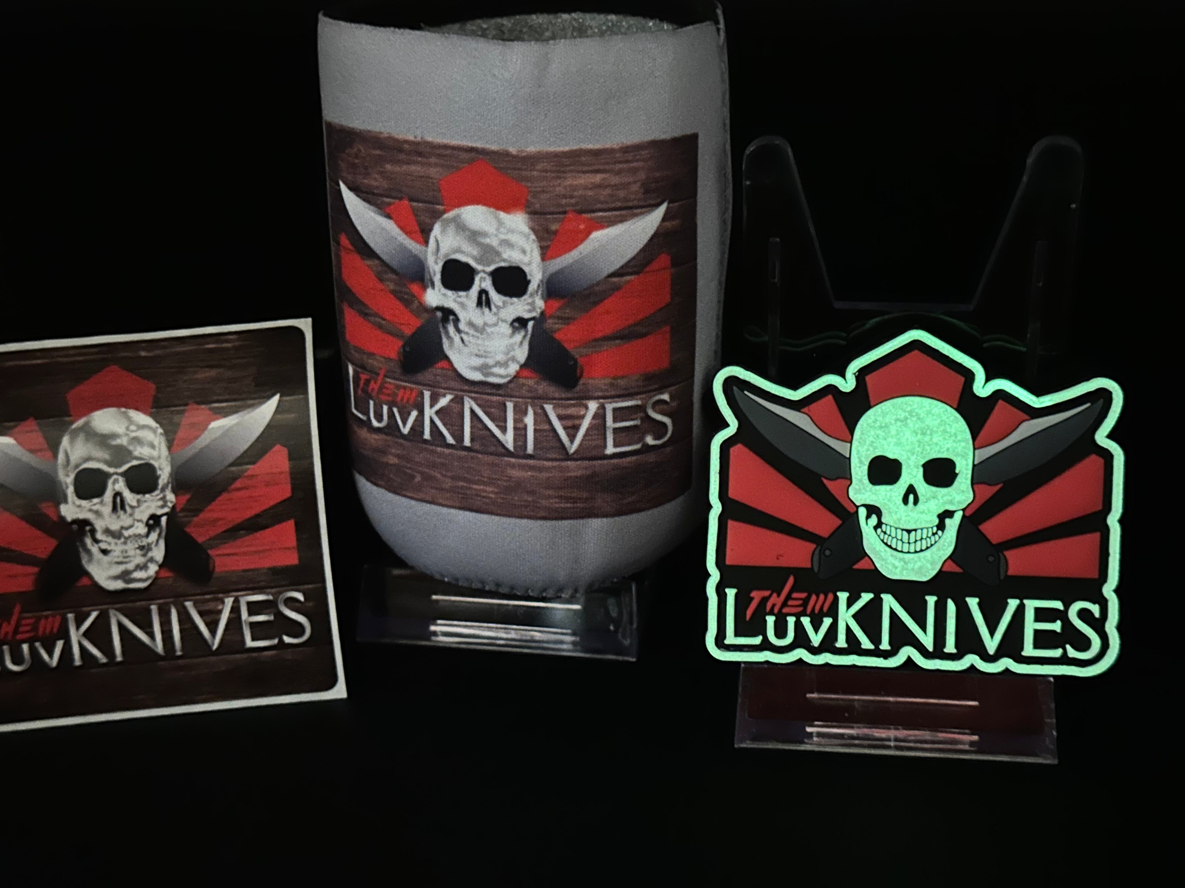 Eutektik Trinity Black G10 - New in box from Eutektik knives plus LTK Koozie/Patch & Sticker w/each knife