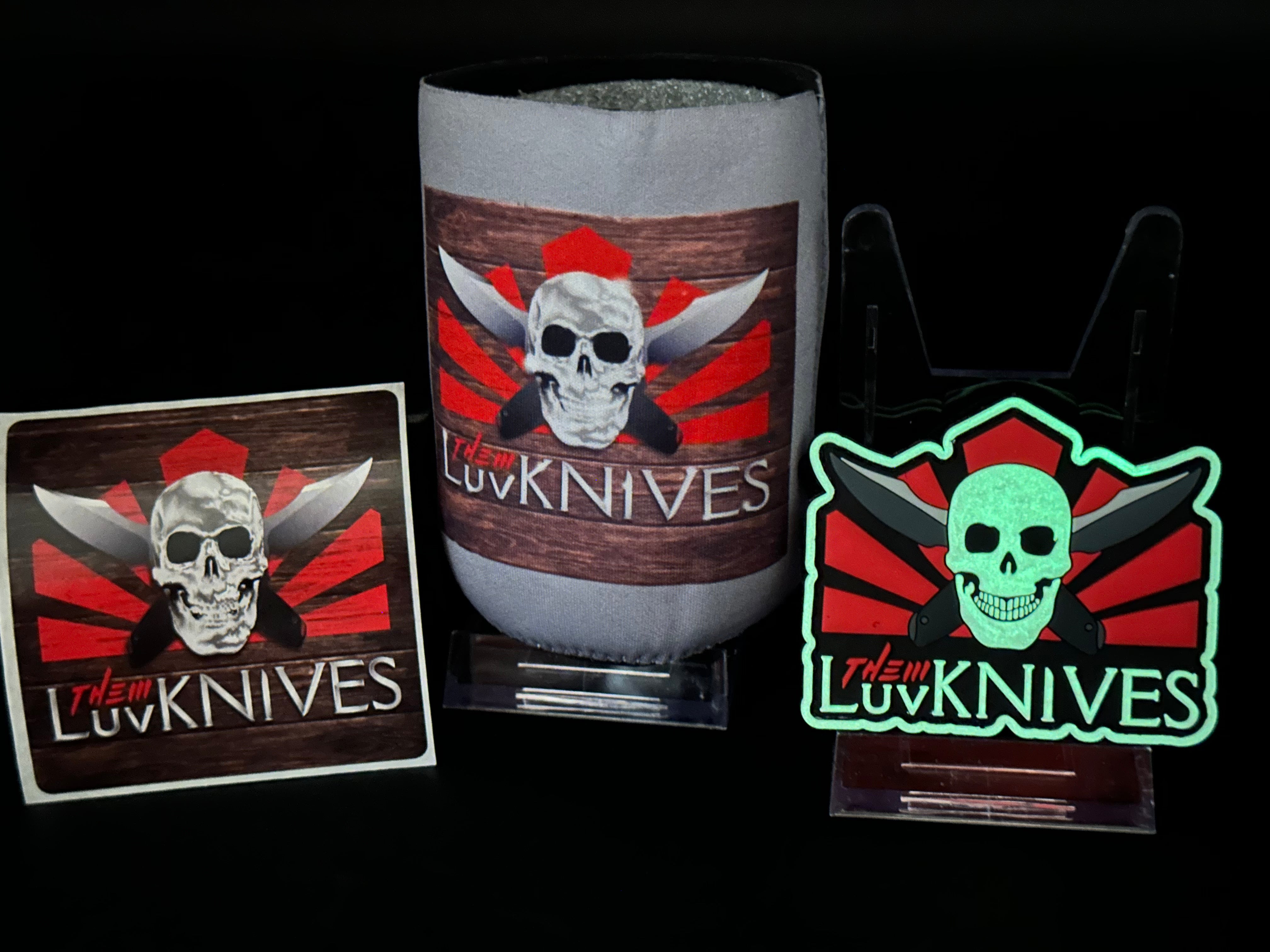 Eutektik Trinity Jade G10 - New in box from Eutektik knives plus LTK Koozie/Patch & Sticker w/each knife