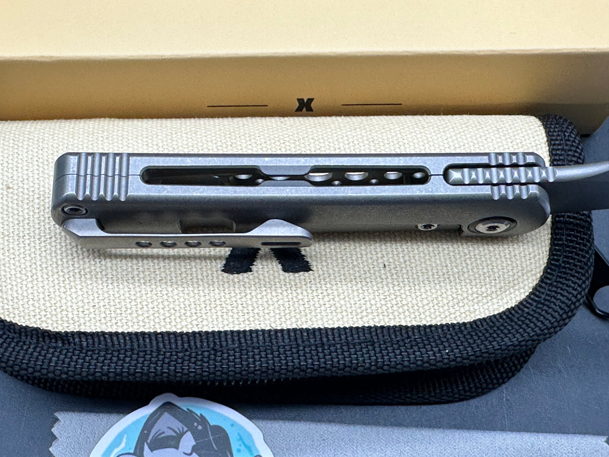 Kizer Feist 2 Hawkbill 6.5' overall M390 blade
