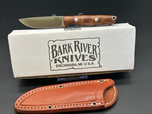 Bark River Knives, Bravo EDC, camphor burl