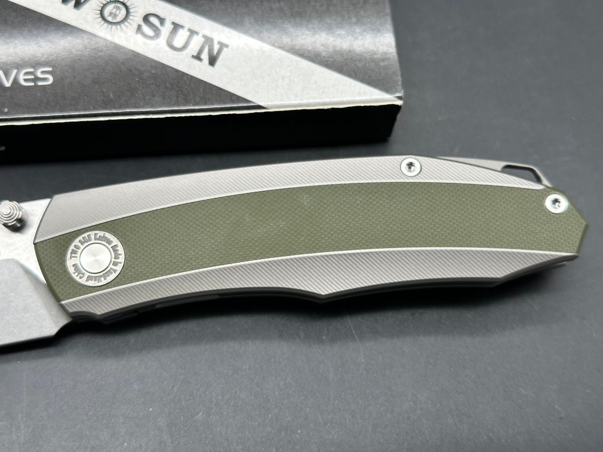 Twosun TS 479 gray titanium handle 8.7' overall length