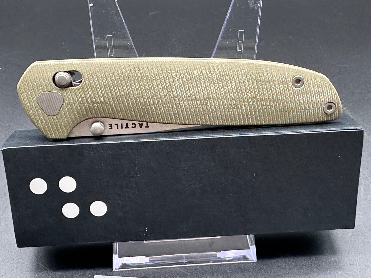 Tactile Knives Maverick Green G10 Magnacut blade