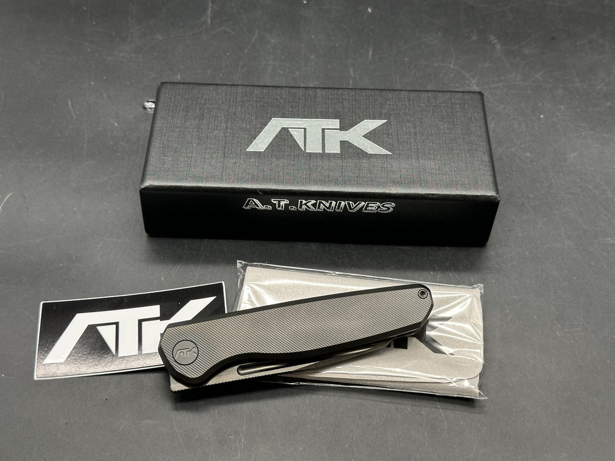 ATK the Catalyst DLC Titanium handle S90V DLC blade 7.8' overall length