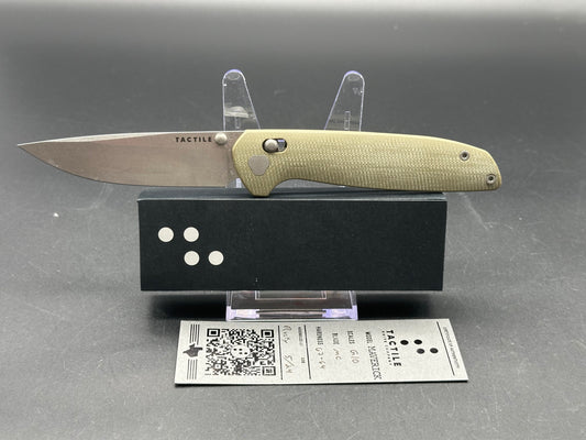 Tactile Knives Maverick Green G10 Magnacut blade