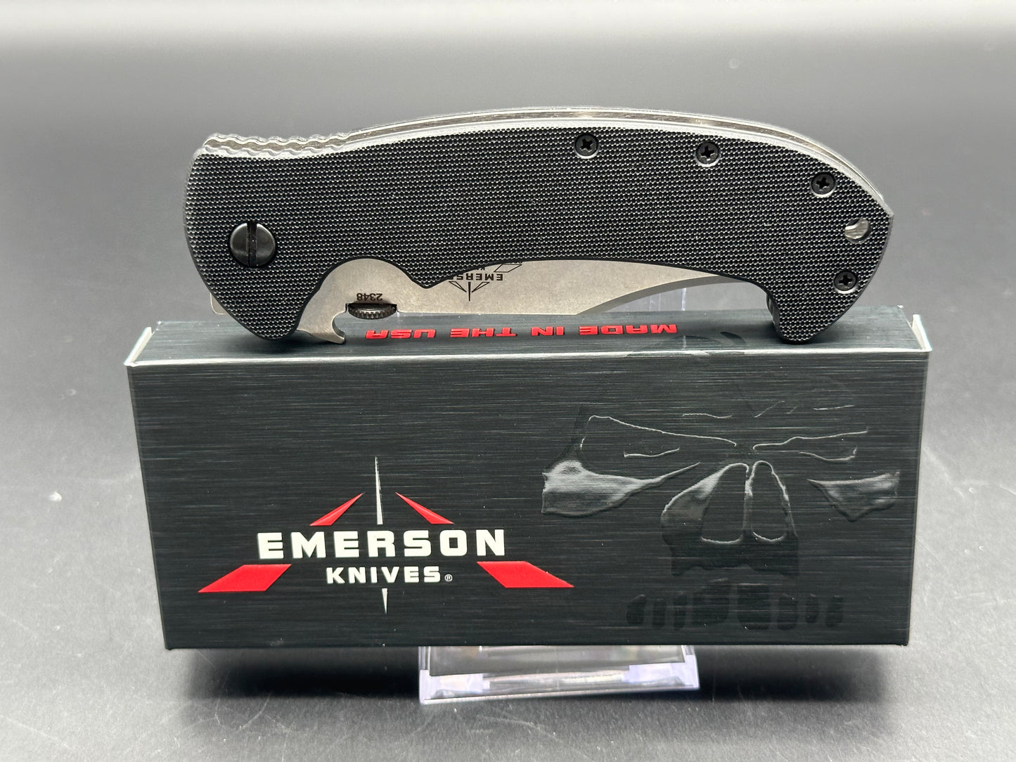 Emerson CQC-13 Bowie black G10 /154 CM blade