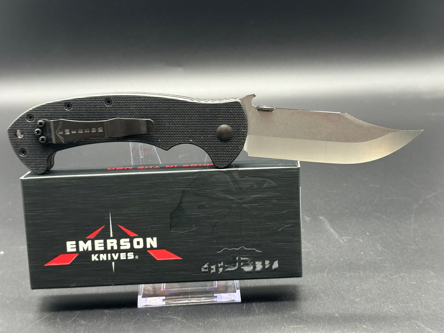 Emerson CQC-13 Bowie black G10 /154 CM blade