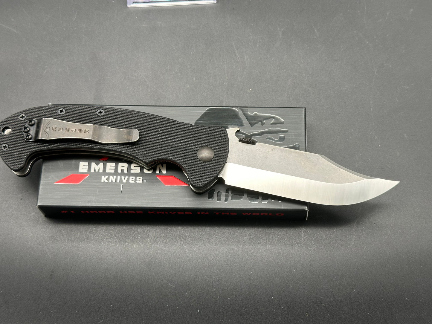 Emerson CQC-13 Bowie black G10 /154 CM blade