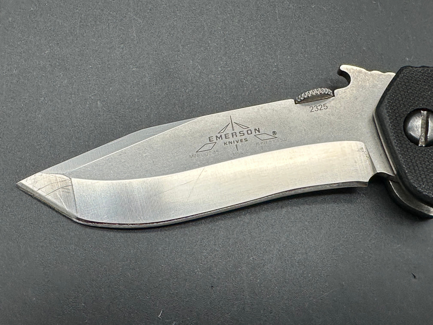 Emerson Mini CQC-15 G10 scales 154CM blade