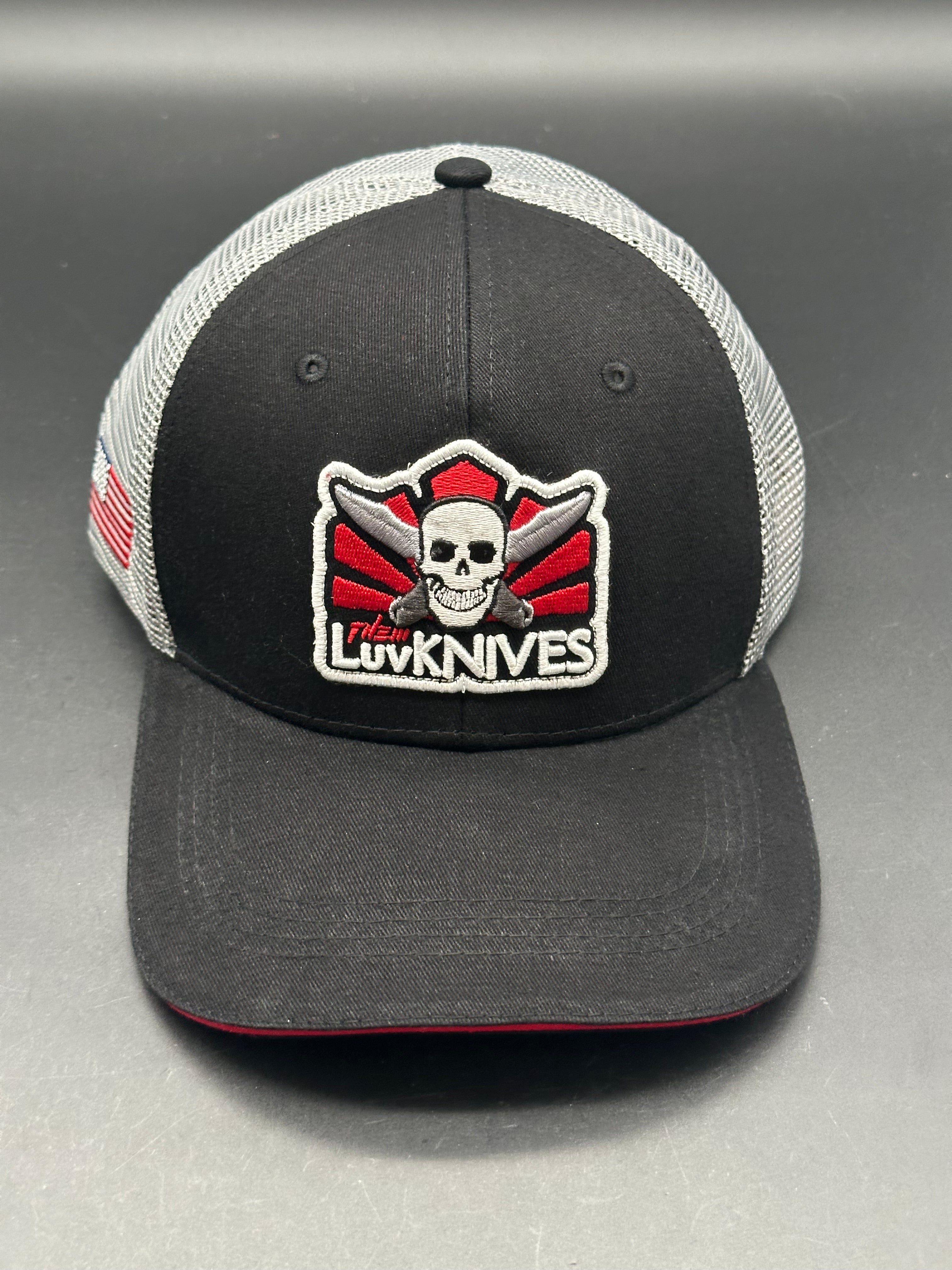 LTK LuvThemKnives hat (baseball cap) adjustable size Includes LuvThemKnives Swag pack