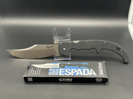 Cold Steel Espada Extra Large Lockback Knife G-10 (7.5" Stonewash)