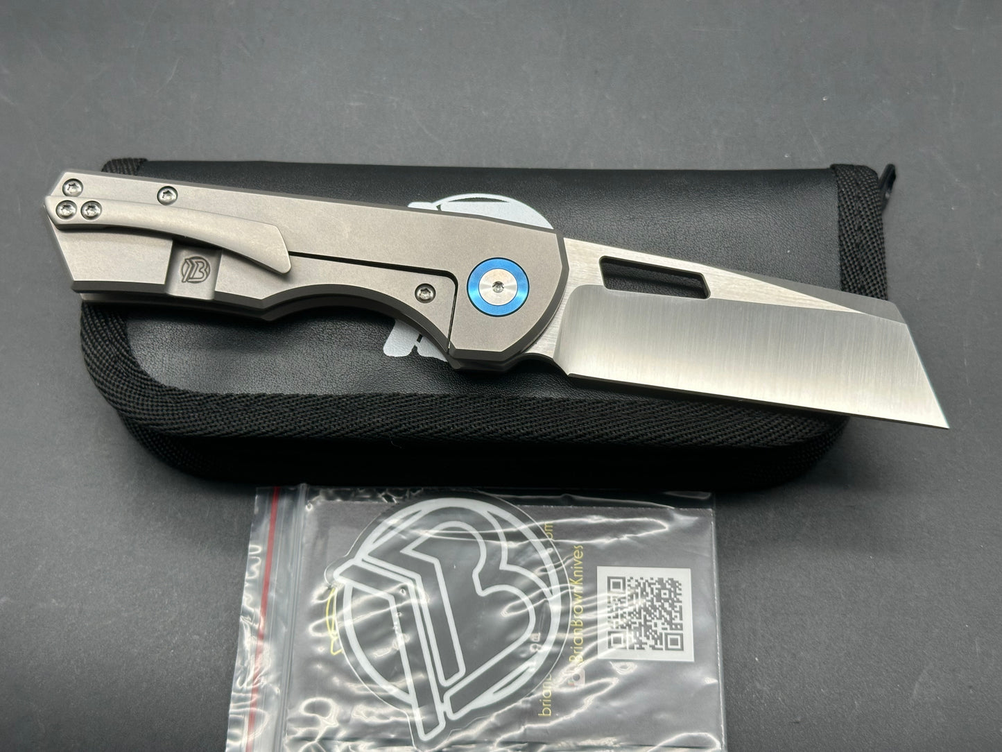 Brian Brown Knives (BBK) Yeager-M V-2 Non-Flipper KnifeJoy Exclusive