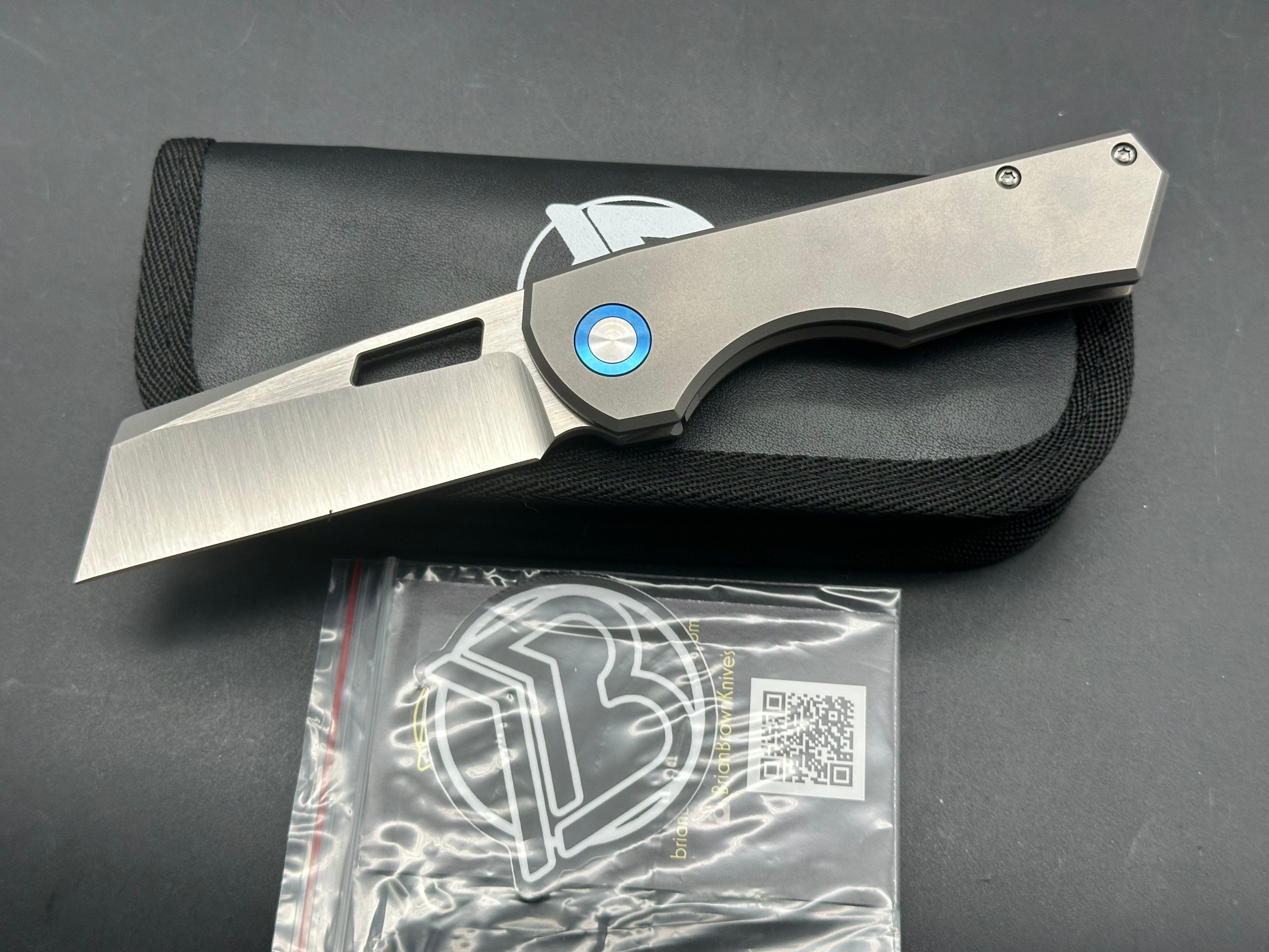 Brian Brown Knives (BBK) Yeager-M V-2 Non-Flipper KnifeJoy Exclusive