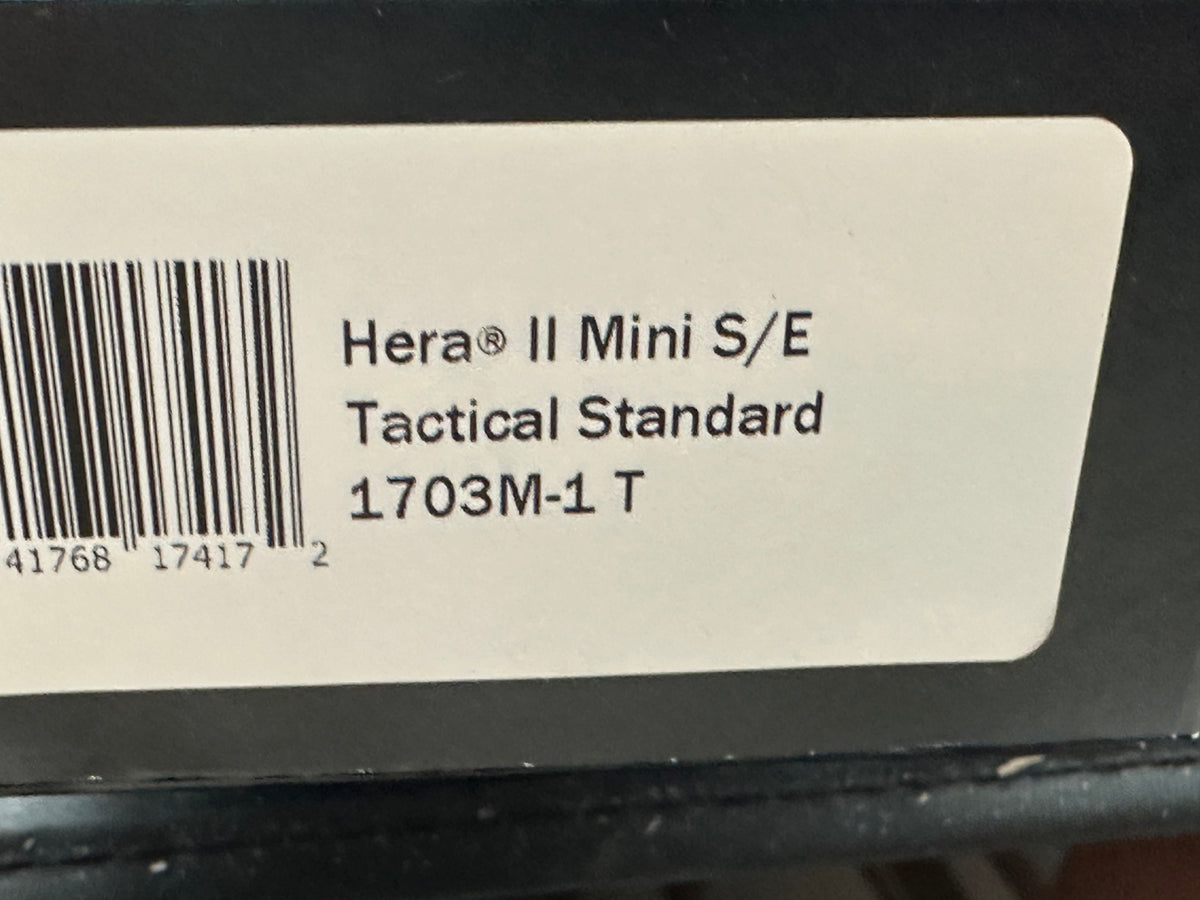 Microtech Hera II Mini S/E OTF Automatic Knife Black Aluminum (2.9" Black)