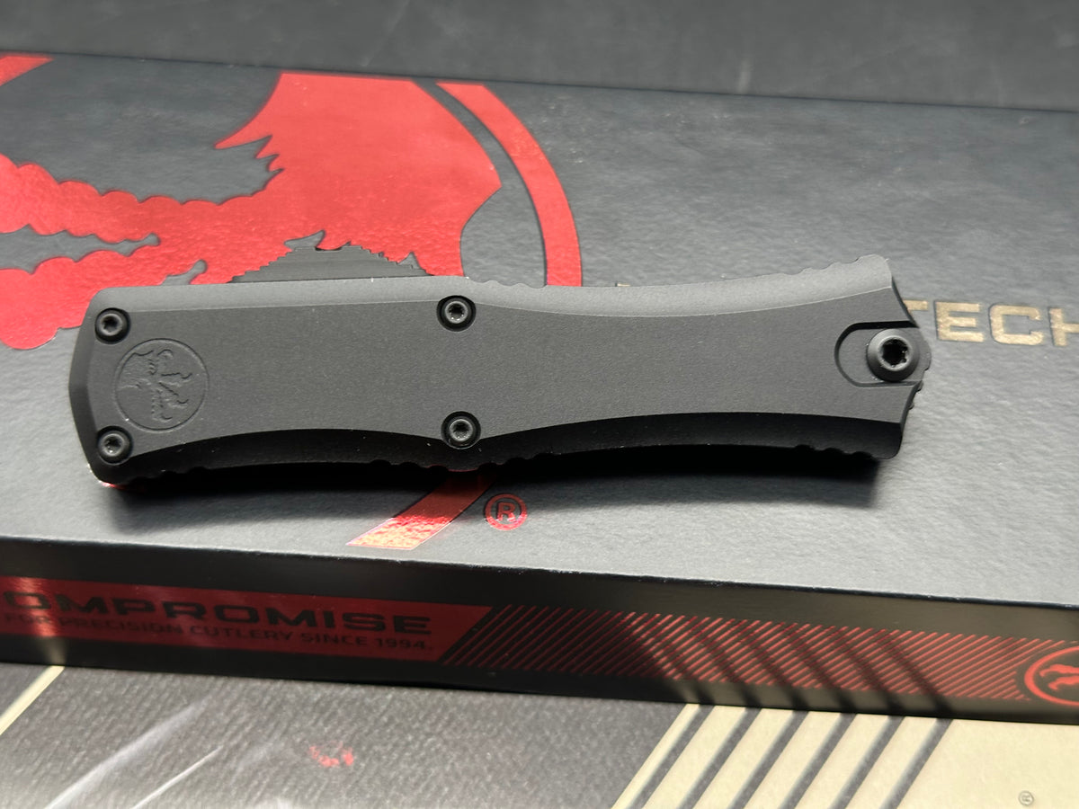 Microtech Hera II Mini S/E OTF Automatic Knife Black Aluminum (2.9" Black)
