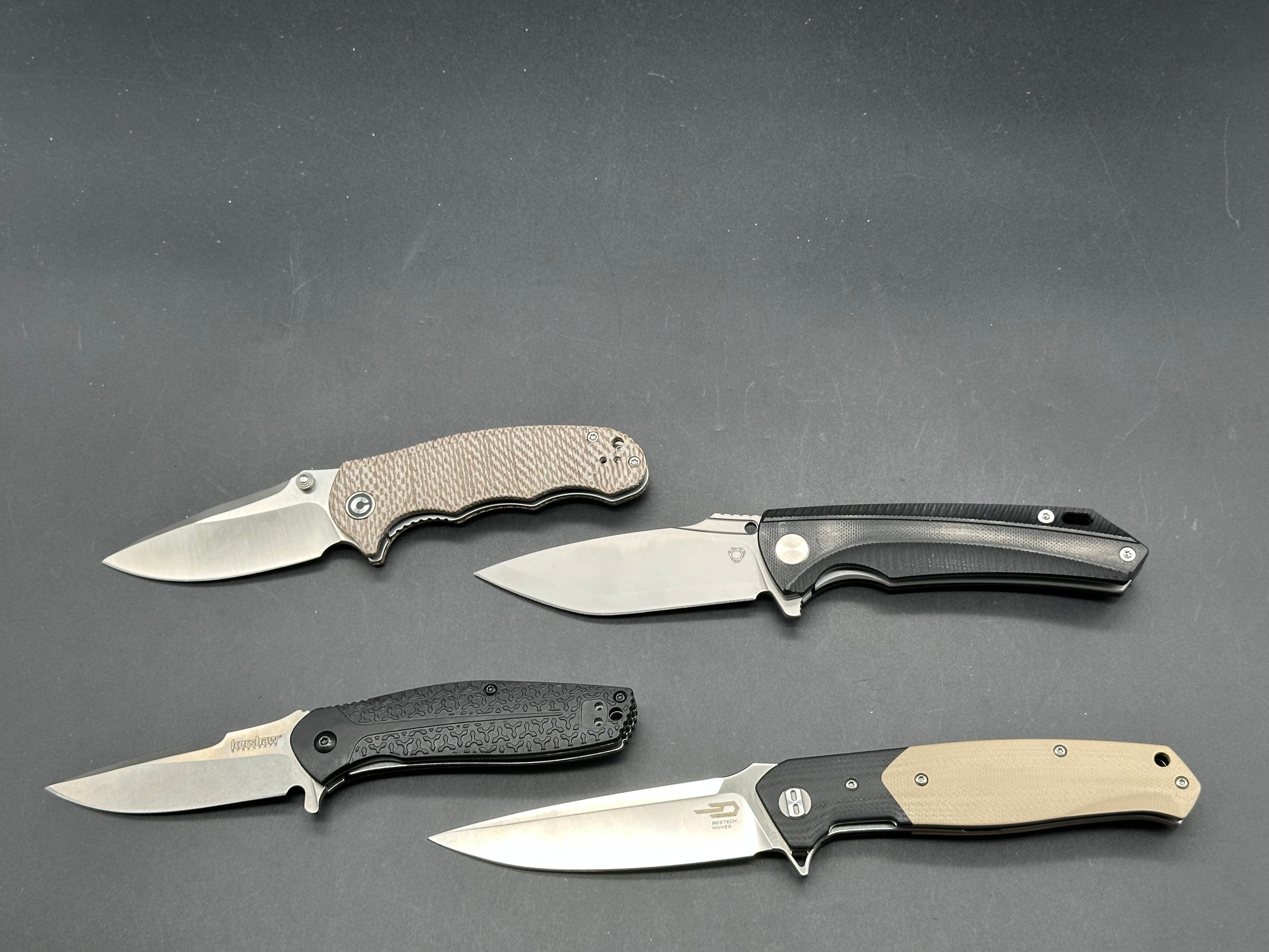 4 knife bundle Civivi,Sixleaf,Kershaw,Bestech