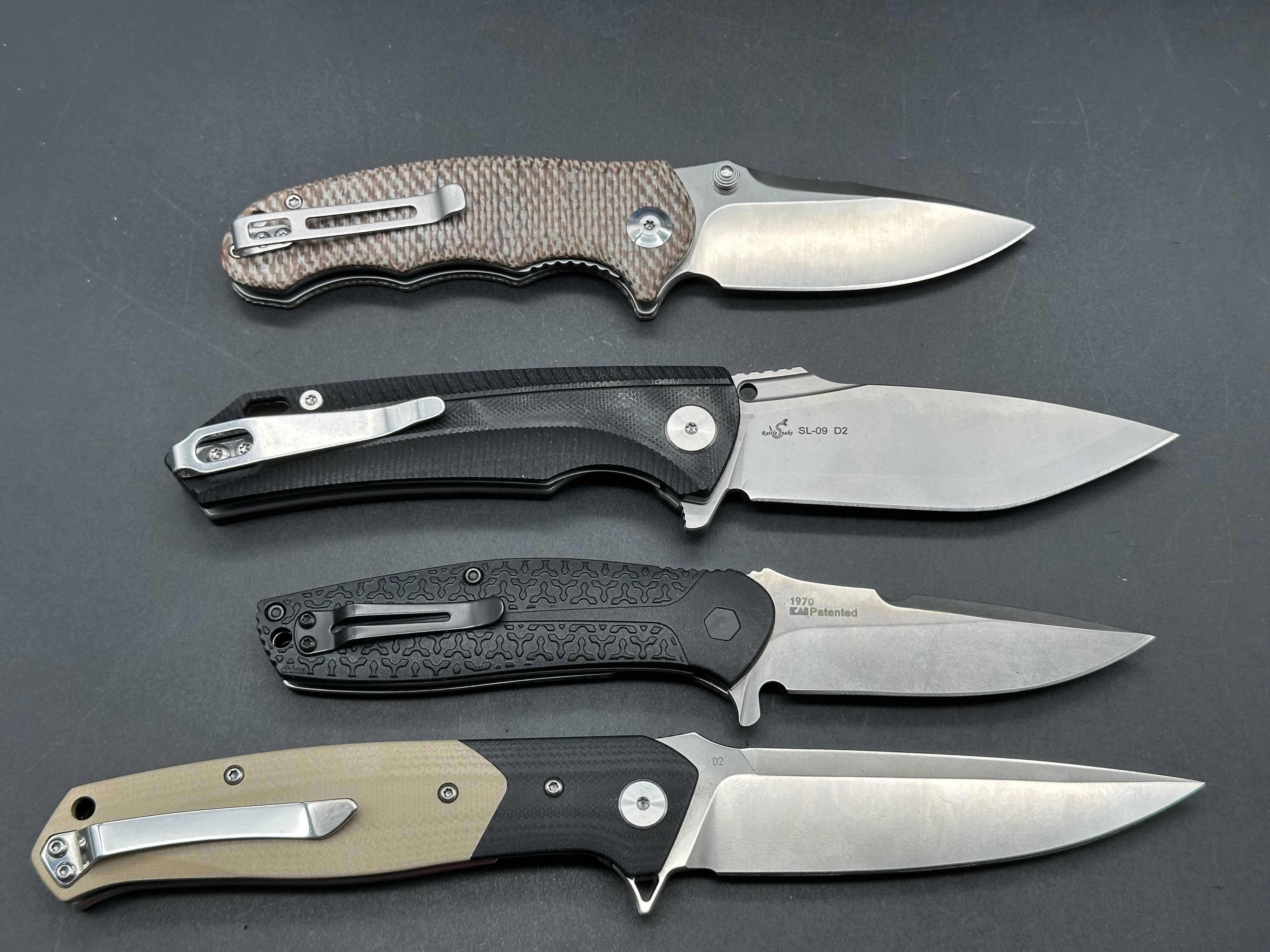 4 knife bundle Civivi,Sixleaf,Kershaw,Bestech