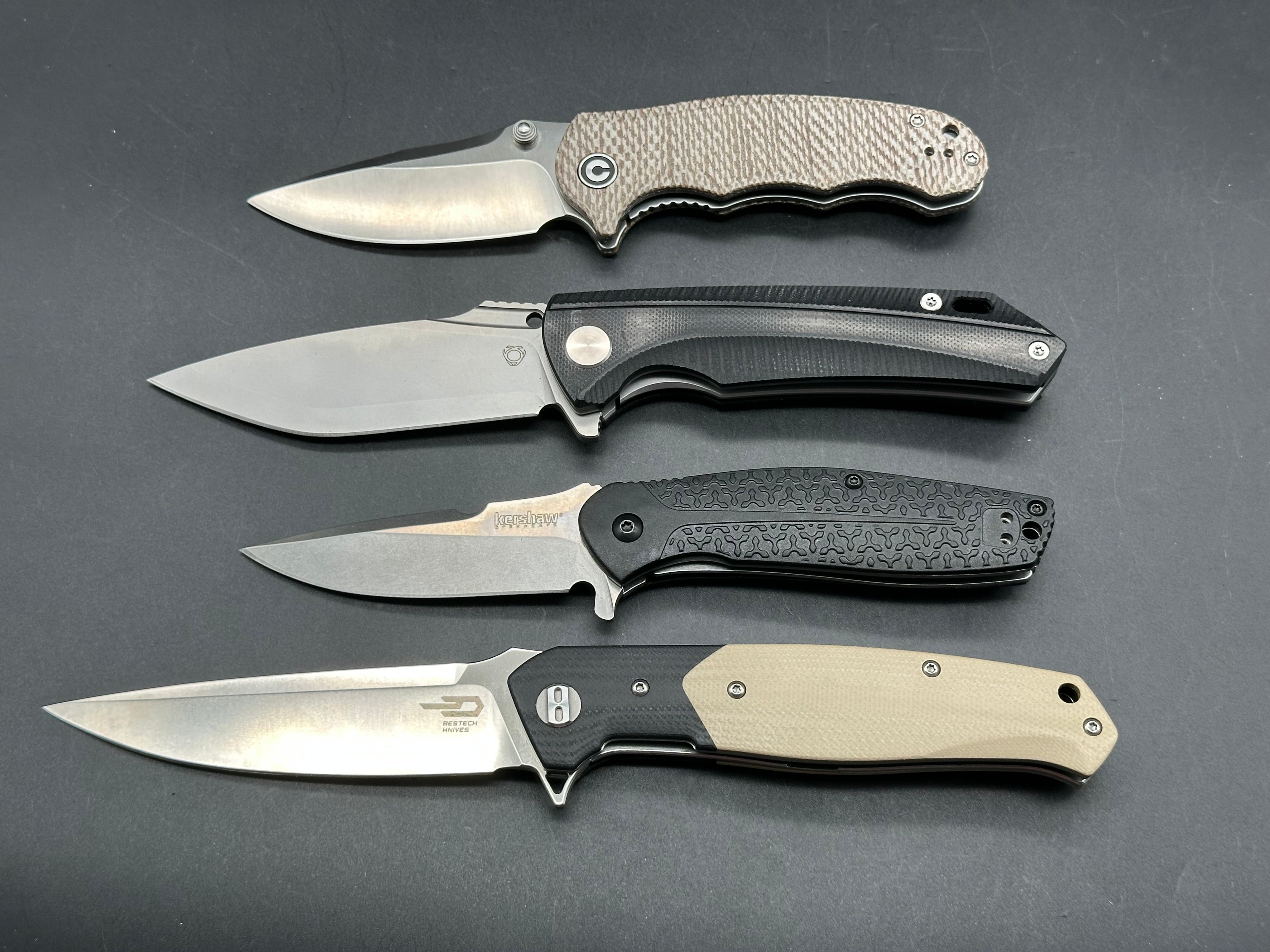 4 knife bundle Civivi,Sixleaf,Kershaw,Bestech