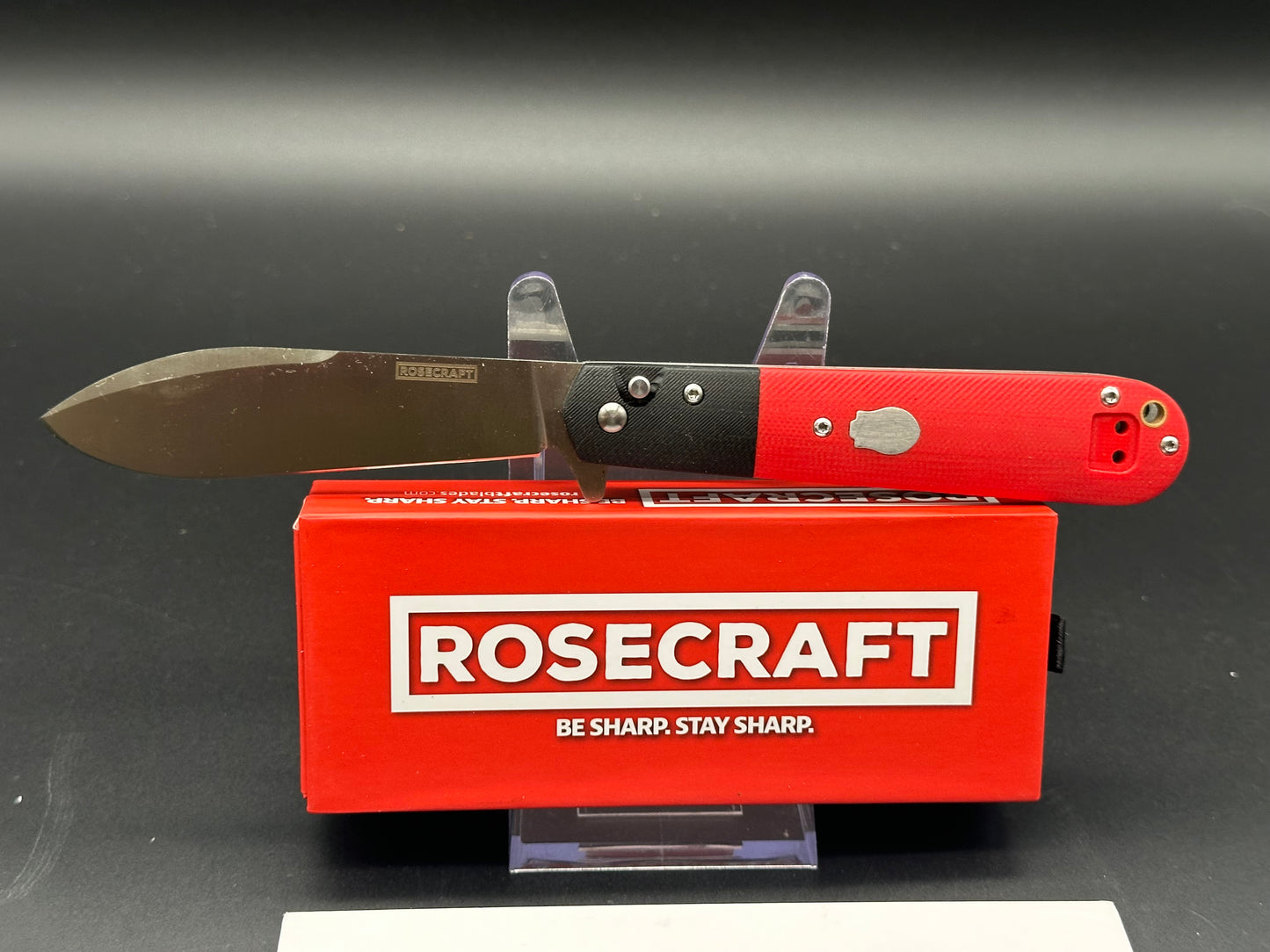 RoseCraft Blades Castorea Black and Red RCM012-RB