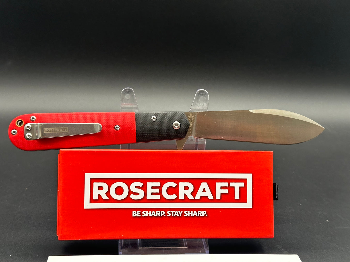 RoseCraft Blades Castorea Black and Red RCM012-RB