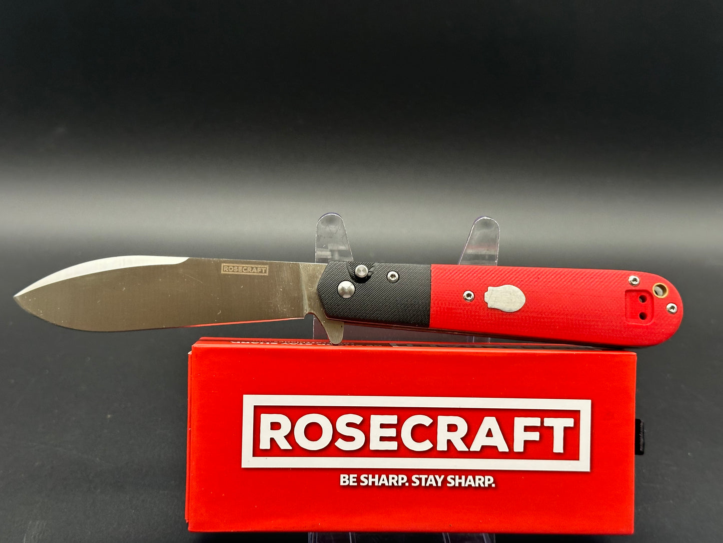 RoseCraft Blades Castorea Black and Red RCM012-RB