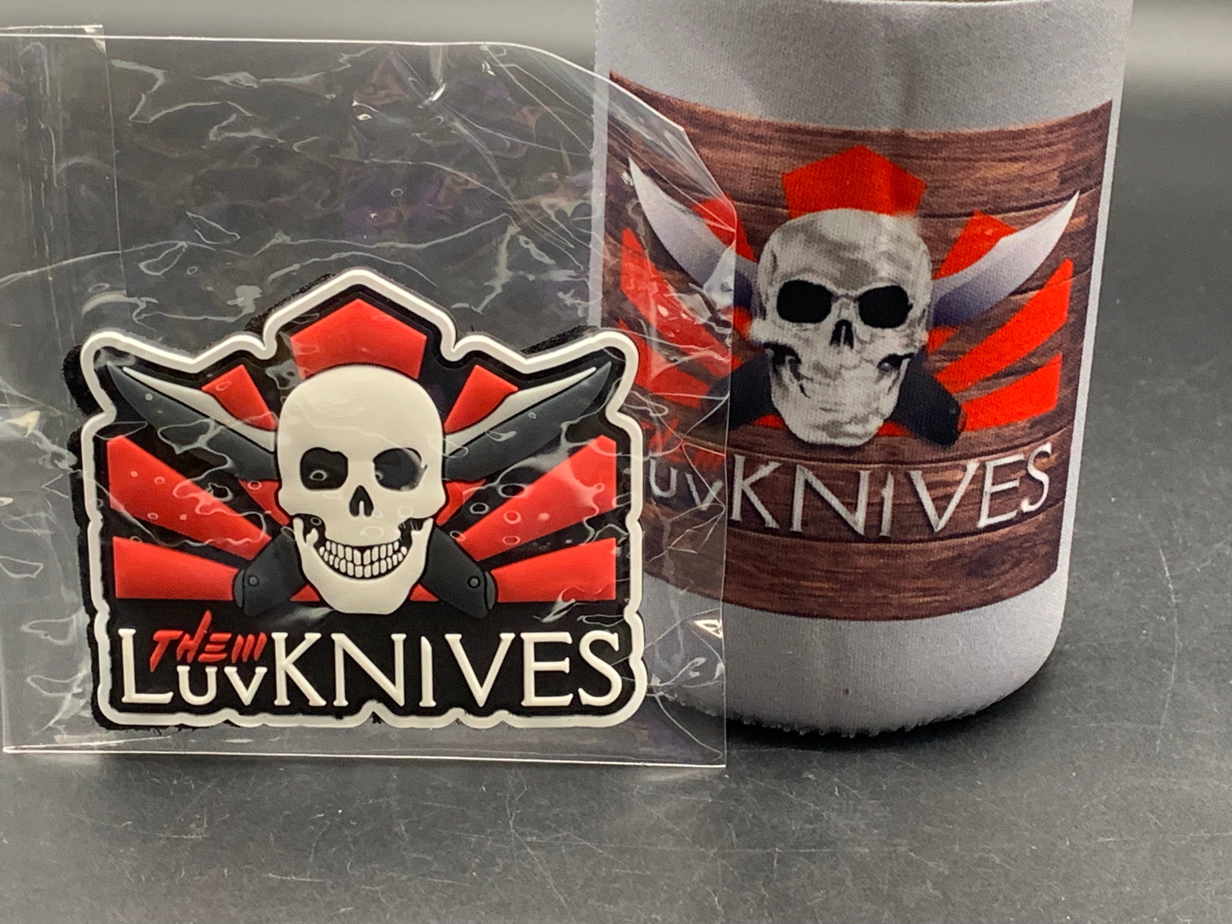 LTK (Luvthemknives) - 1/4 inch driver in sapphire blue Hexad pattern plus #8 & #6 torx bits