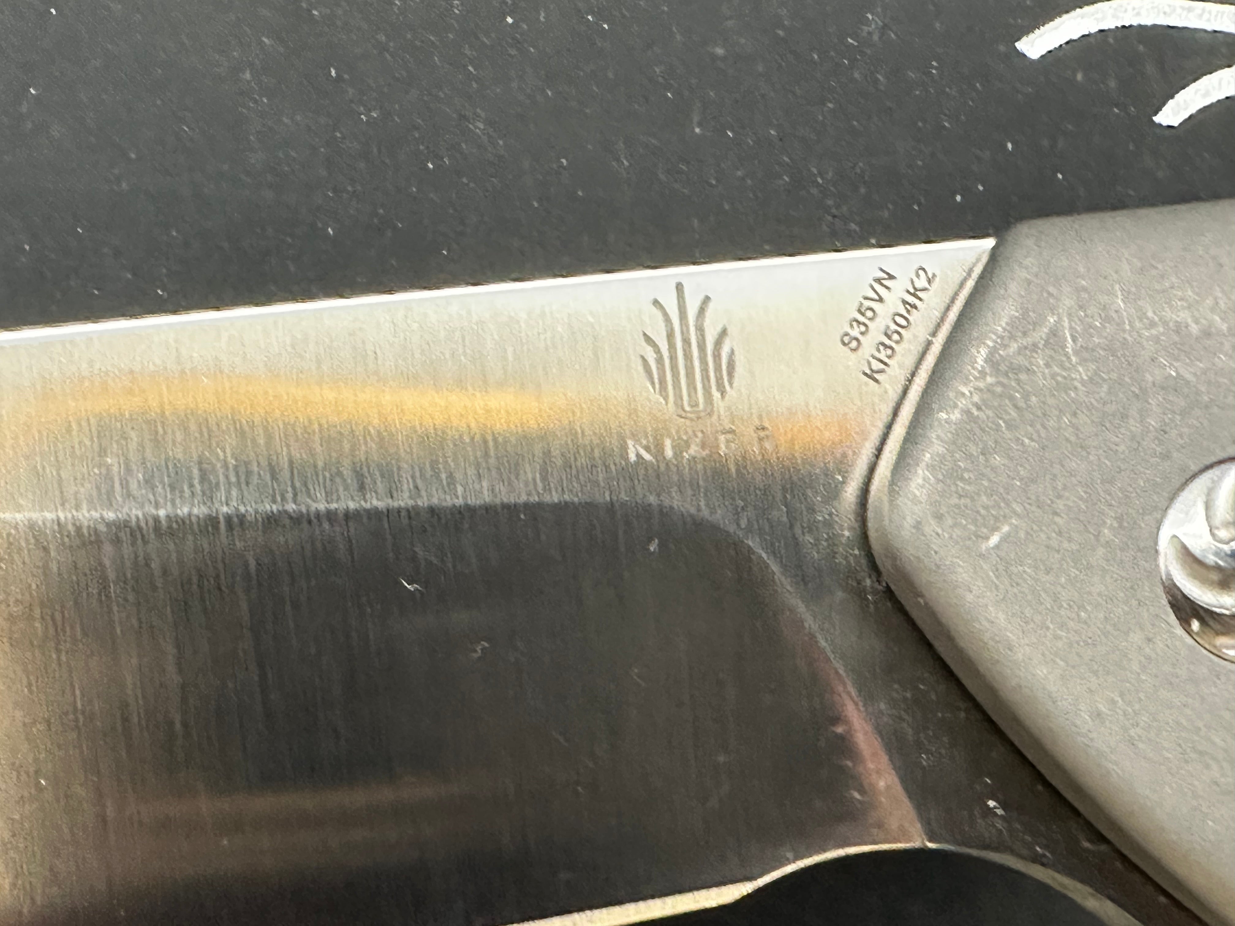 Kizer Degnan Guru Flipper Knife Titanium (3" Satin)