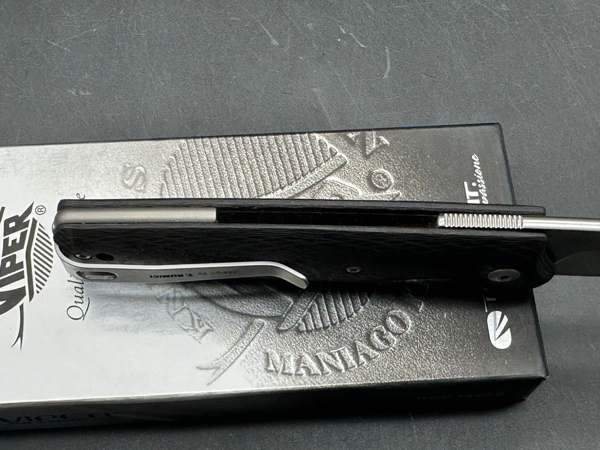 Viper Dan 2 Slip Joint Carbon Fiber handle w/N690 blade