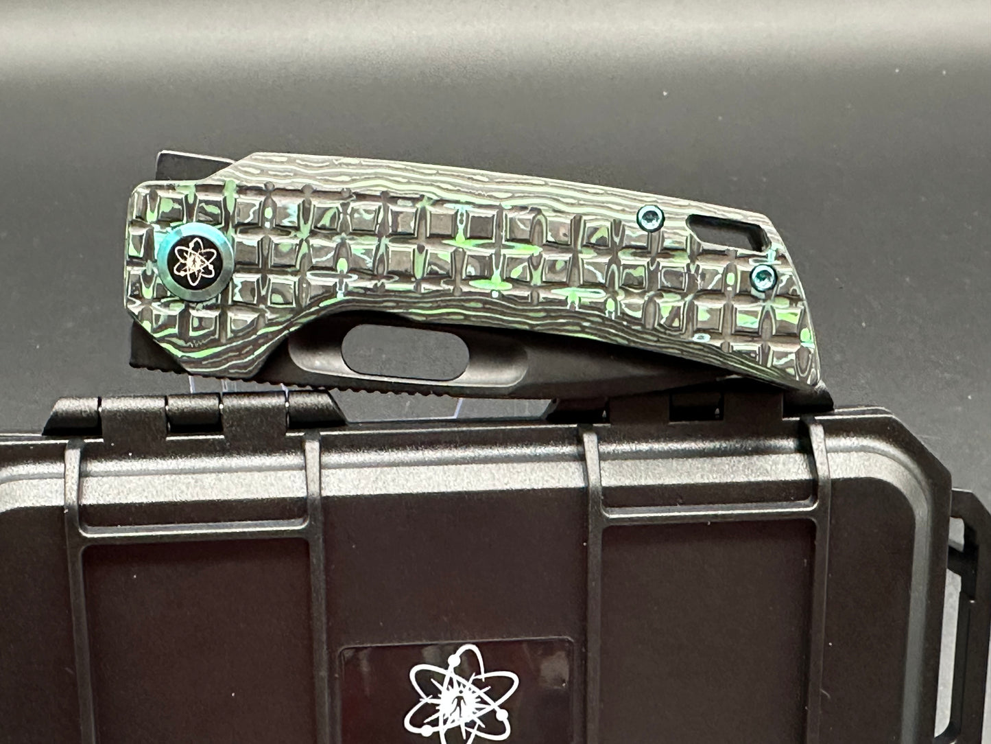 EMP EDC NYMBLE Green Camo Carbon Fiber