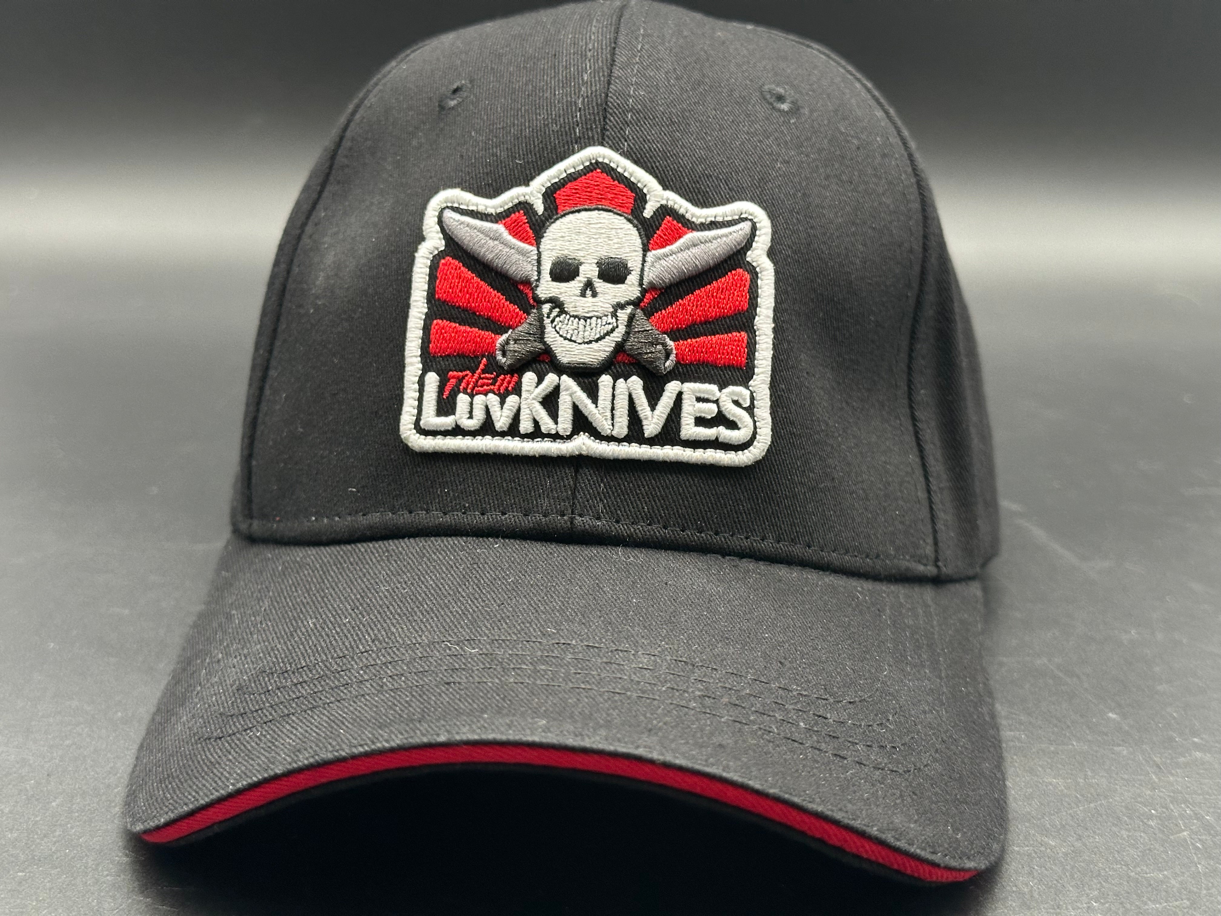 LTK LuvThemKnives hat (baseball cap) adjustable size plus SWAG pack