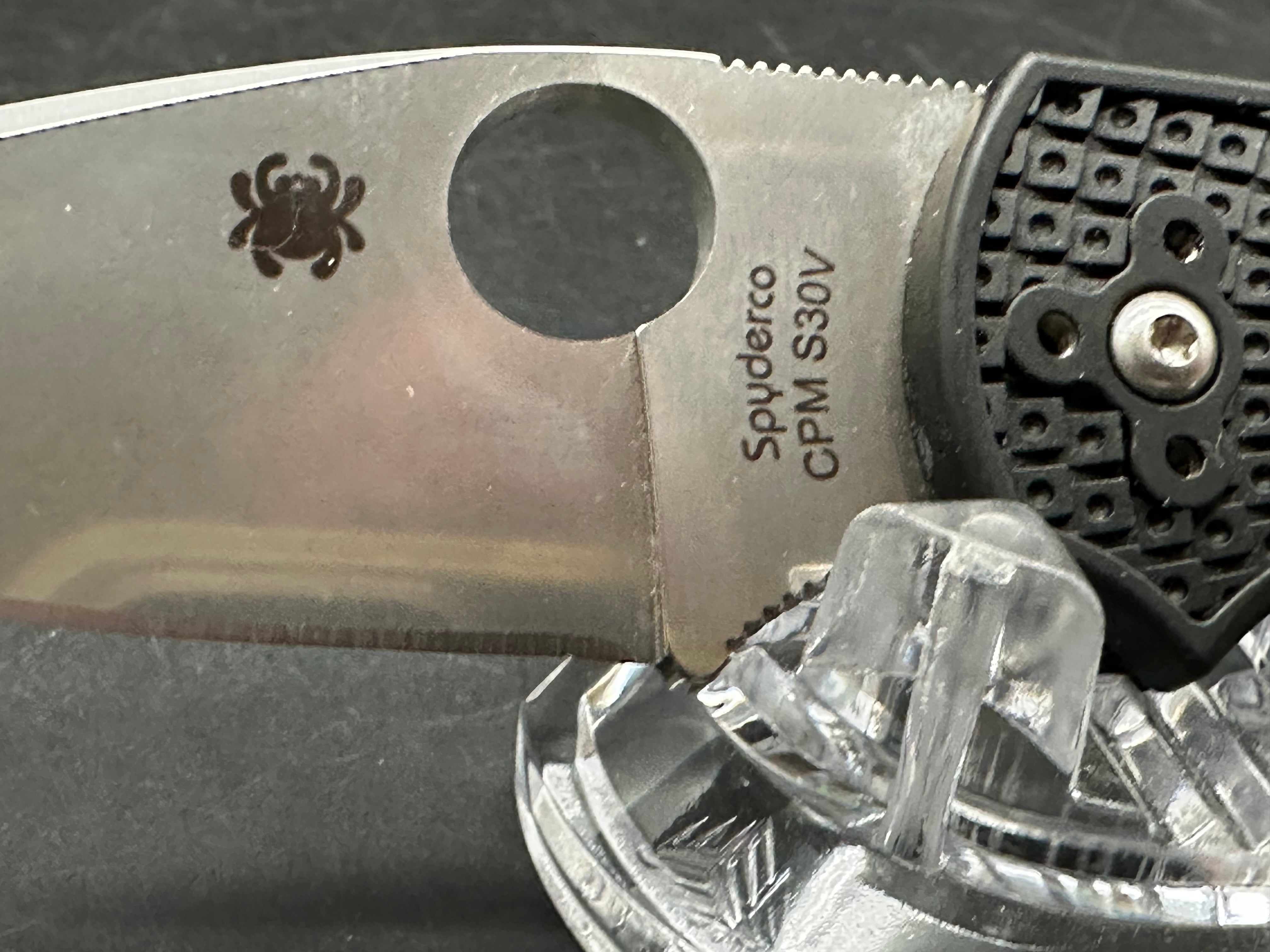Spyderco Native 5 Lightweight S30V Knife FRN (3" Satin)