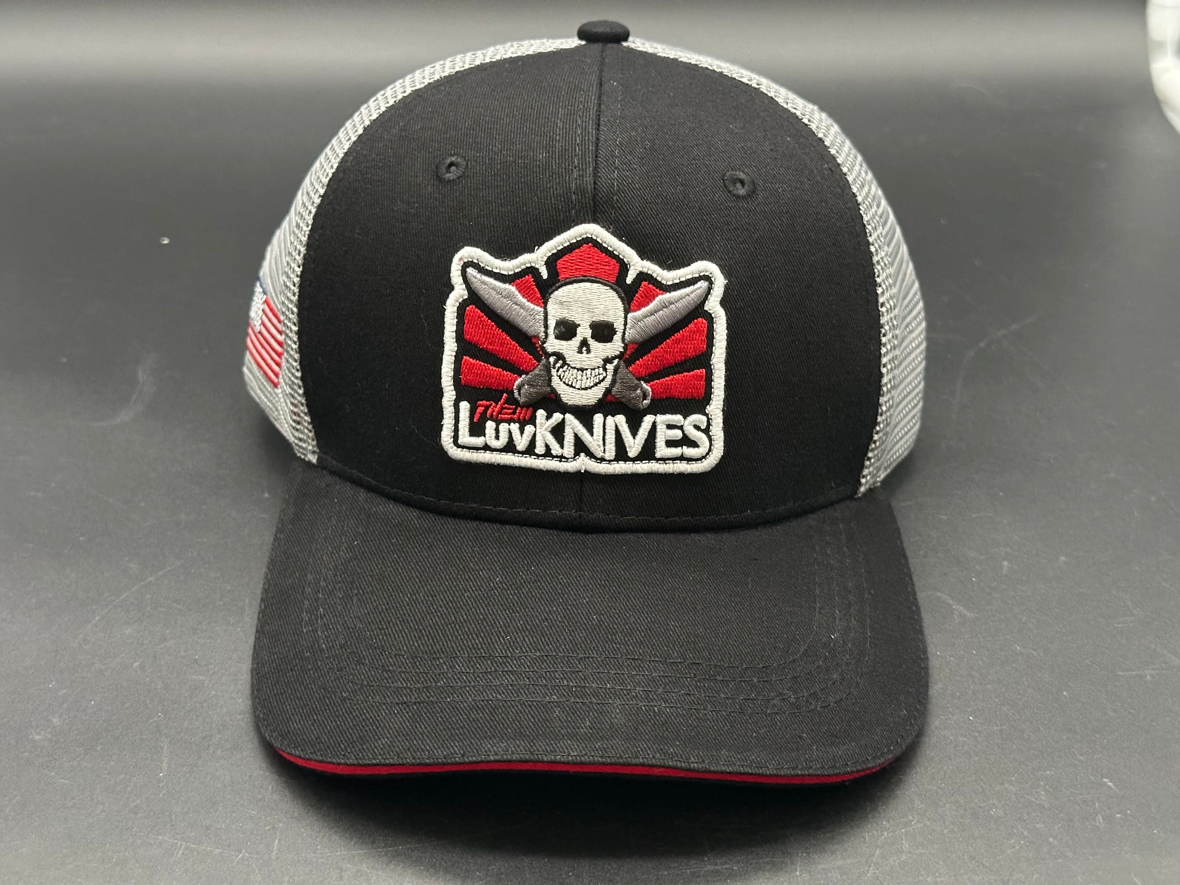 LuvThemKnives (LTK) Hat Truckers style embroidered logo