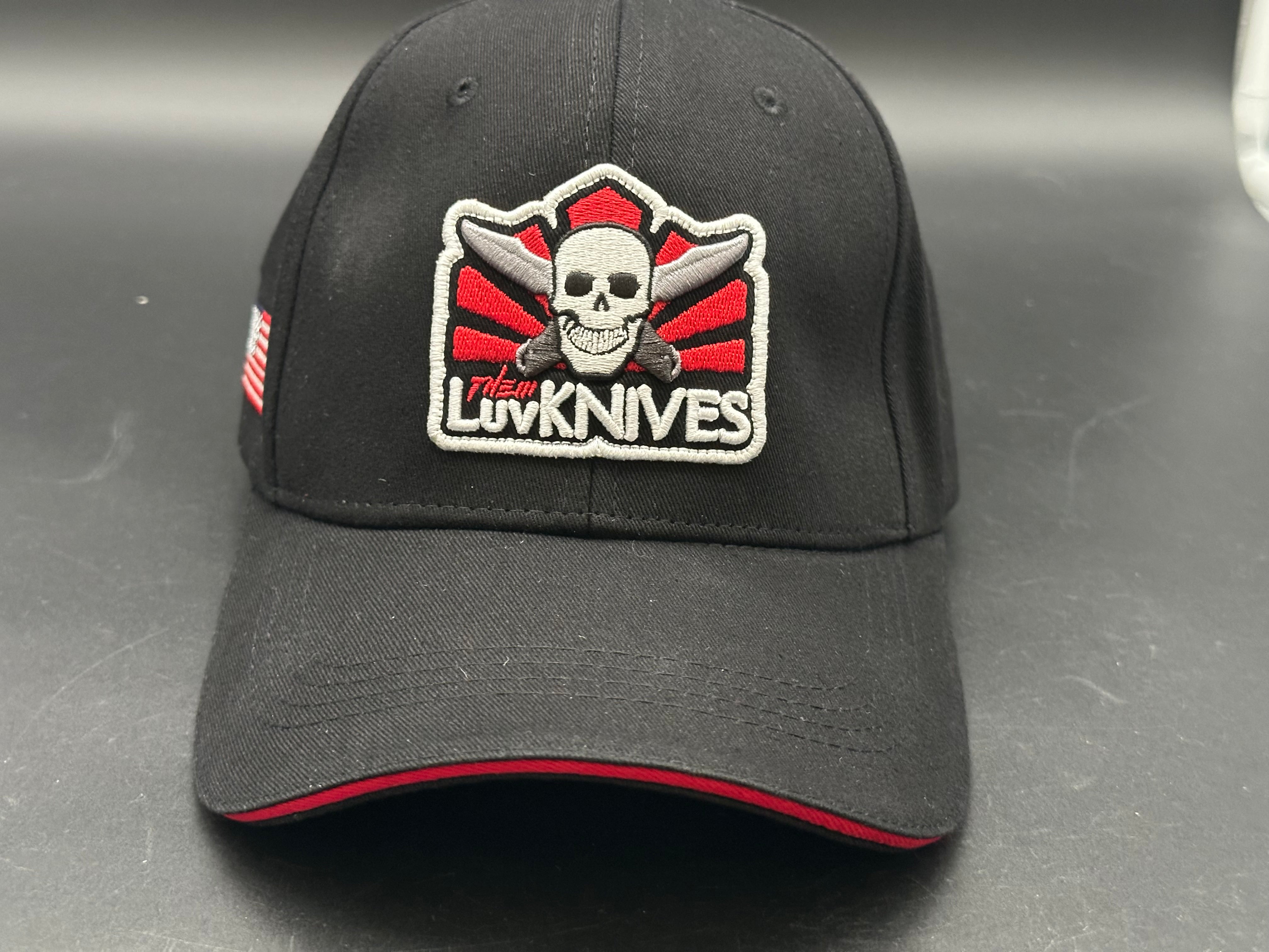 LuvThemKnives (LTK) Hat full coverage style embroidered logo