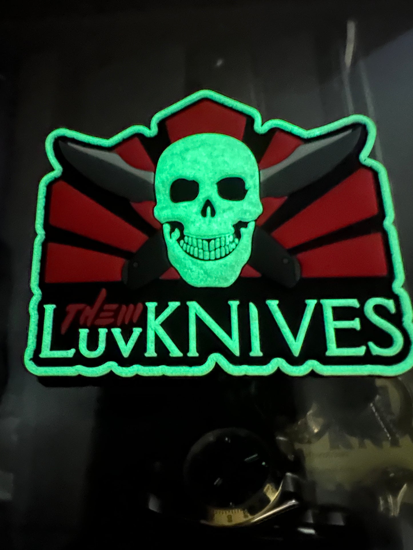 Luvthemknives Koozie / PVC Patch / Sticker bundle