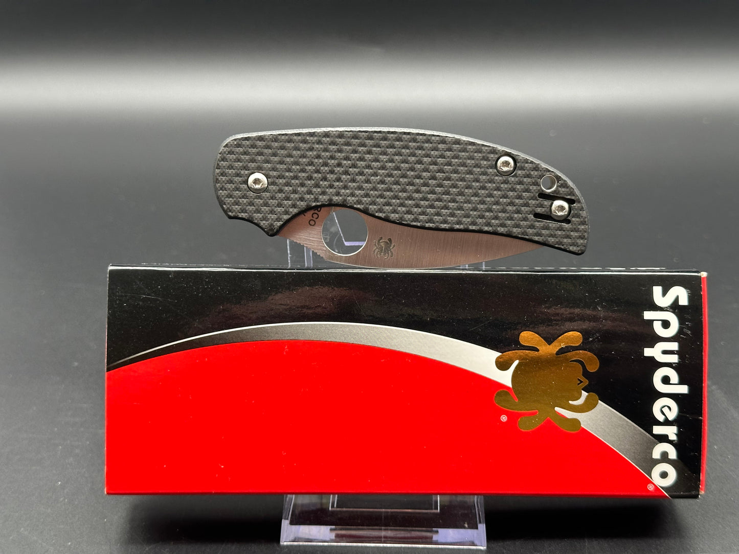 Spyderco Sage 5 in peel ply cf and g10 with a CPM S30V blade