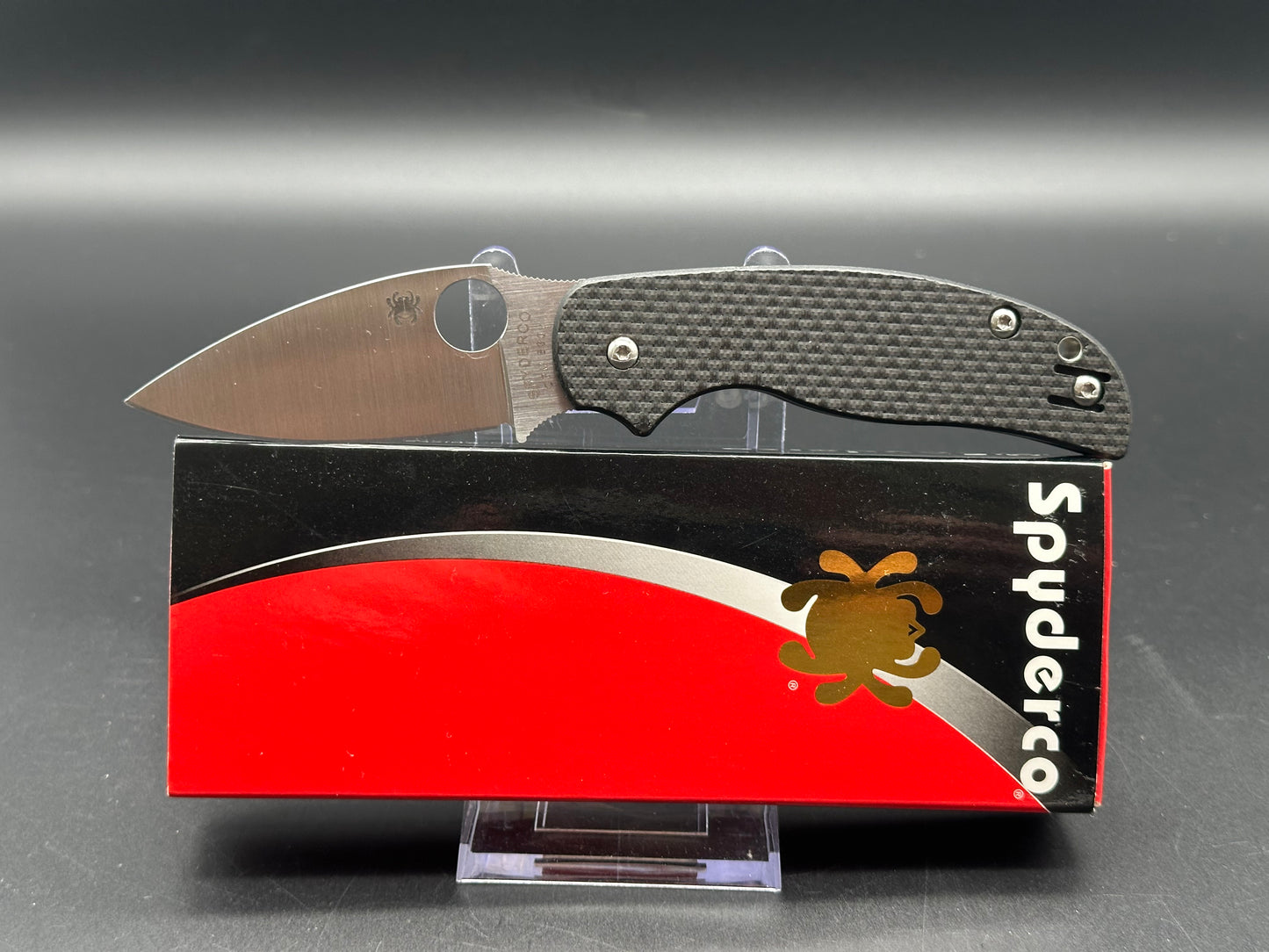 Spyderco Sage 5 in peel ply cf and g10 with a CPM S30V blade