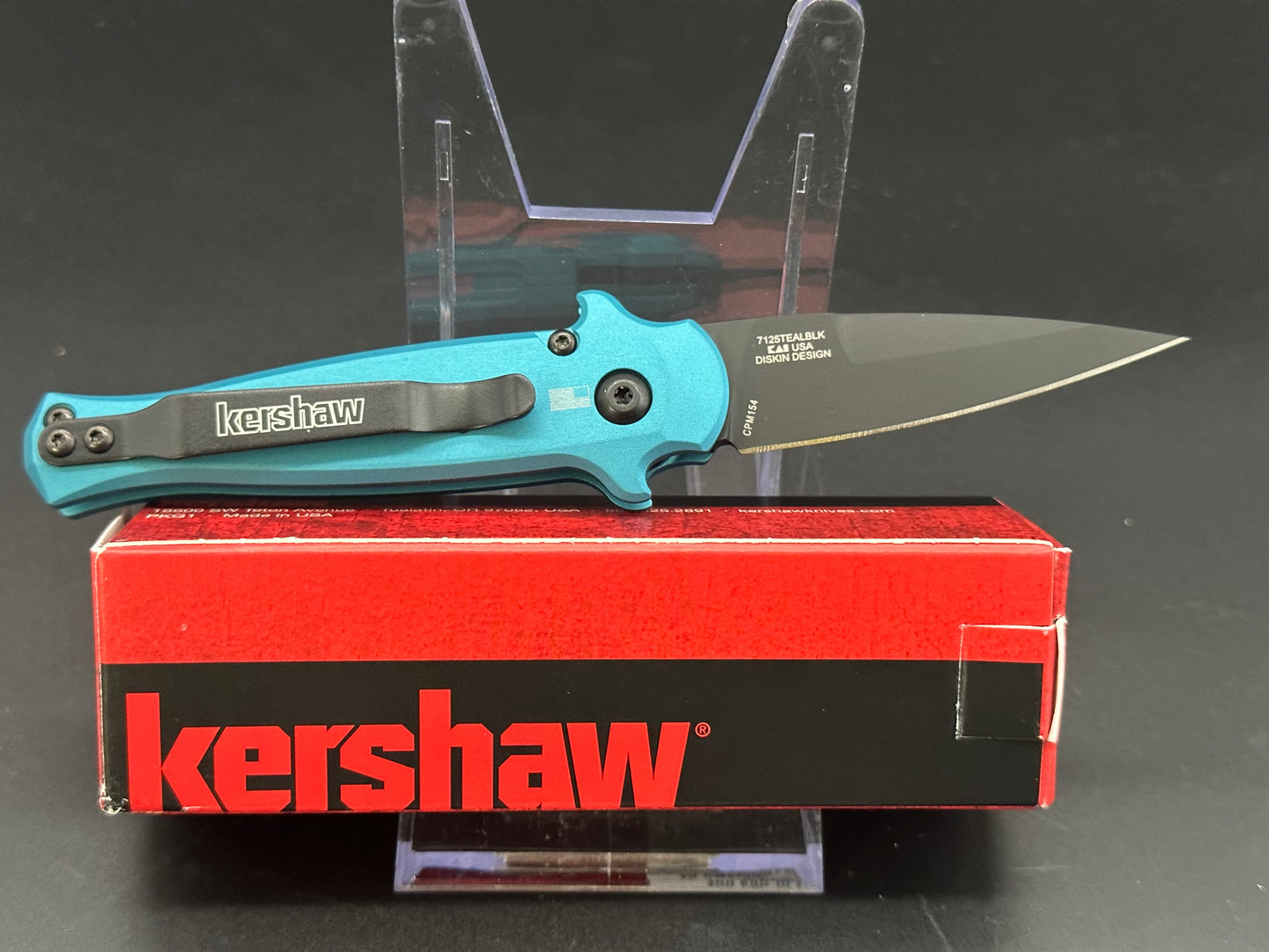 Kershaw Launch 12 teal