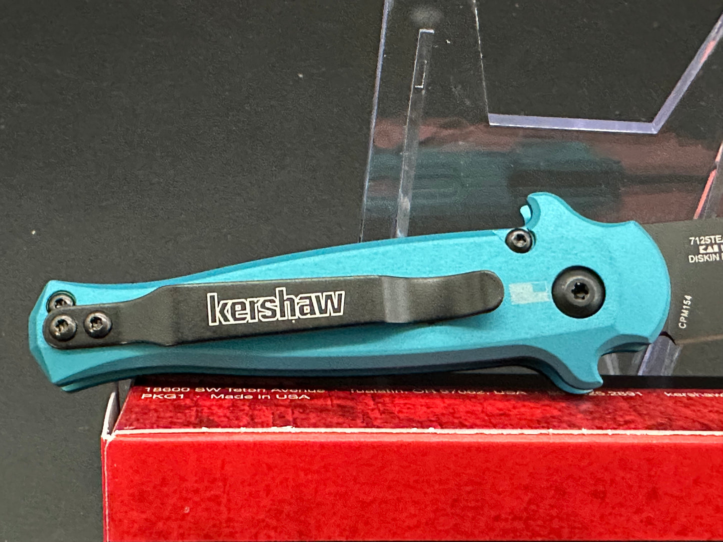 Kershaw Launch 12 teal