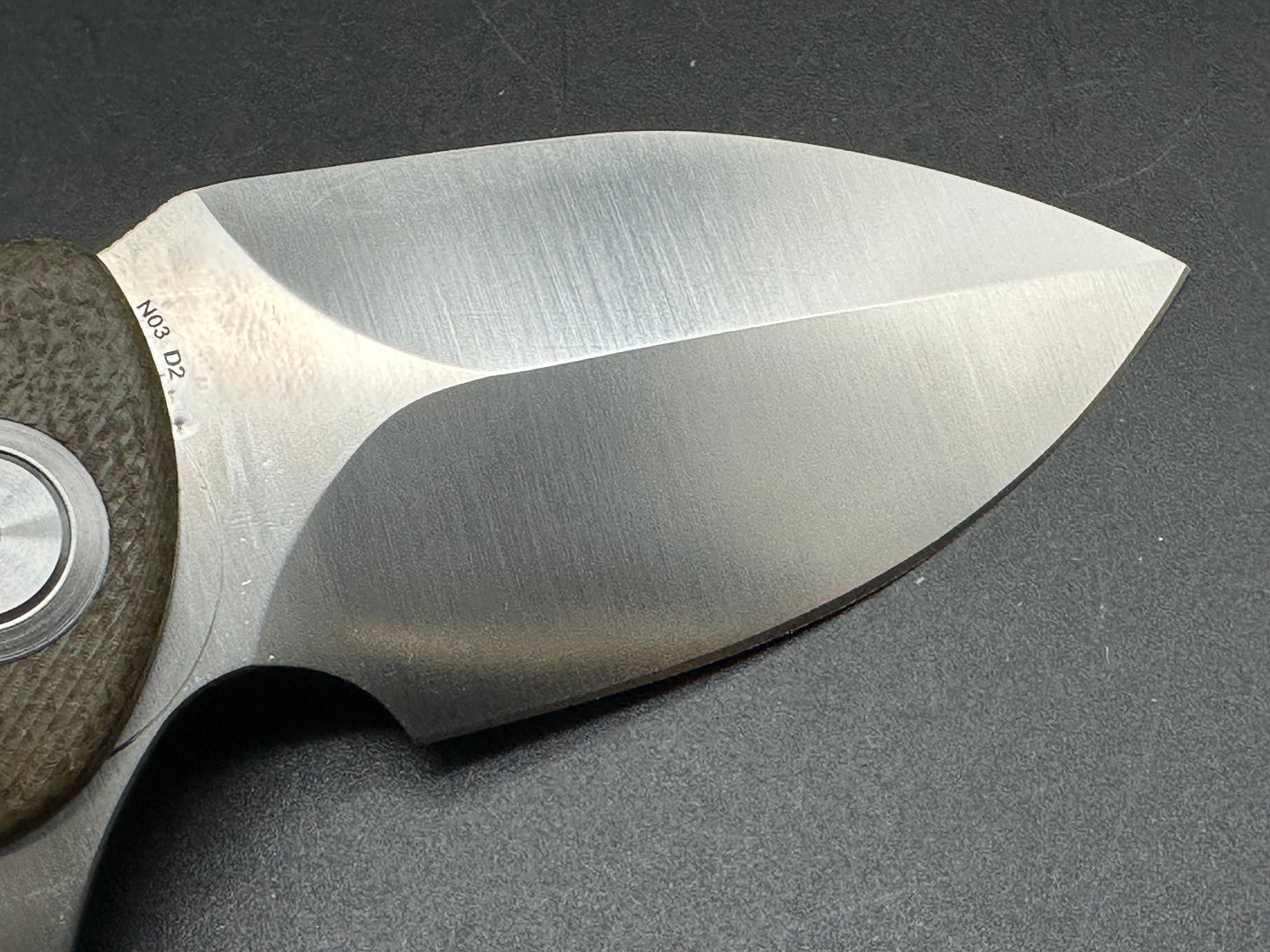 Nightwolf N03 micarta handle w/D2 Blade