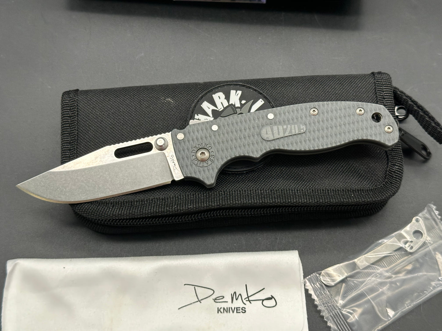 Demko AD 20.5 Grey grivory W/AUS10A blade