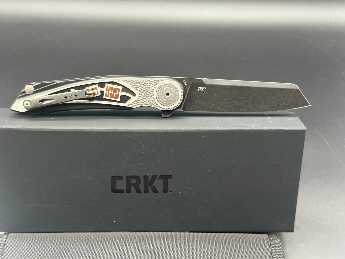 CRKT Fortuitous MagnaCut Liner Lock Knife Black Titanium w/Inlay